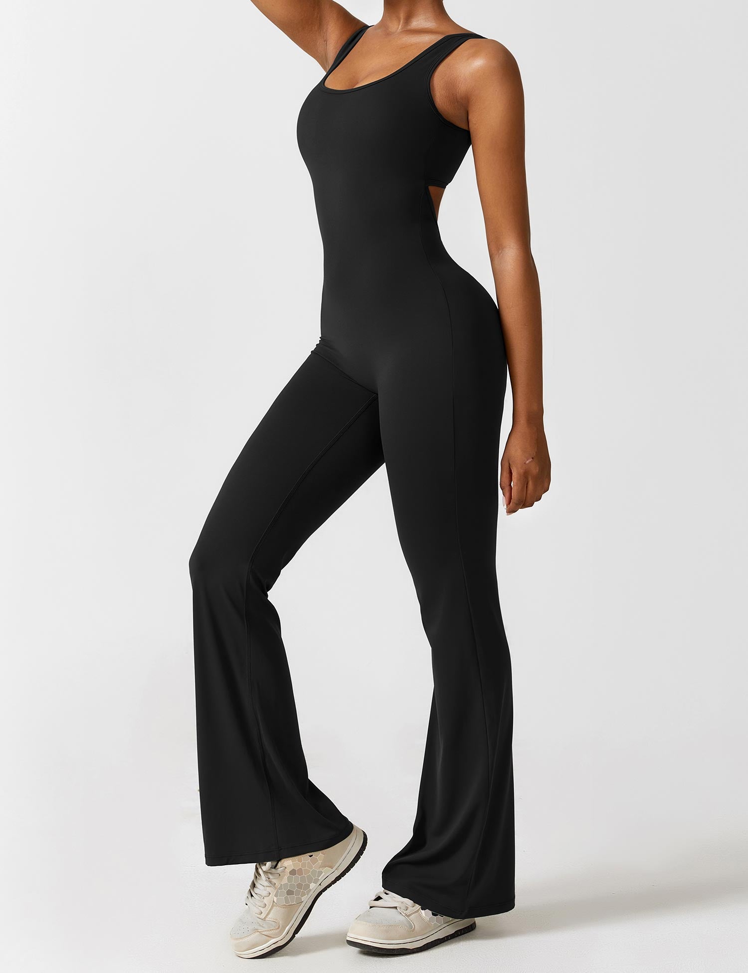 Velouré Lizvette V-Back Jumpsuit