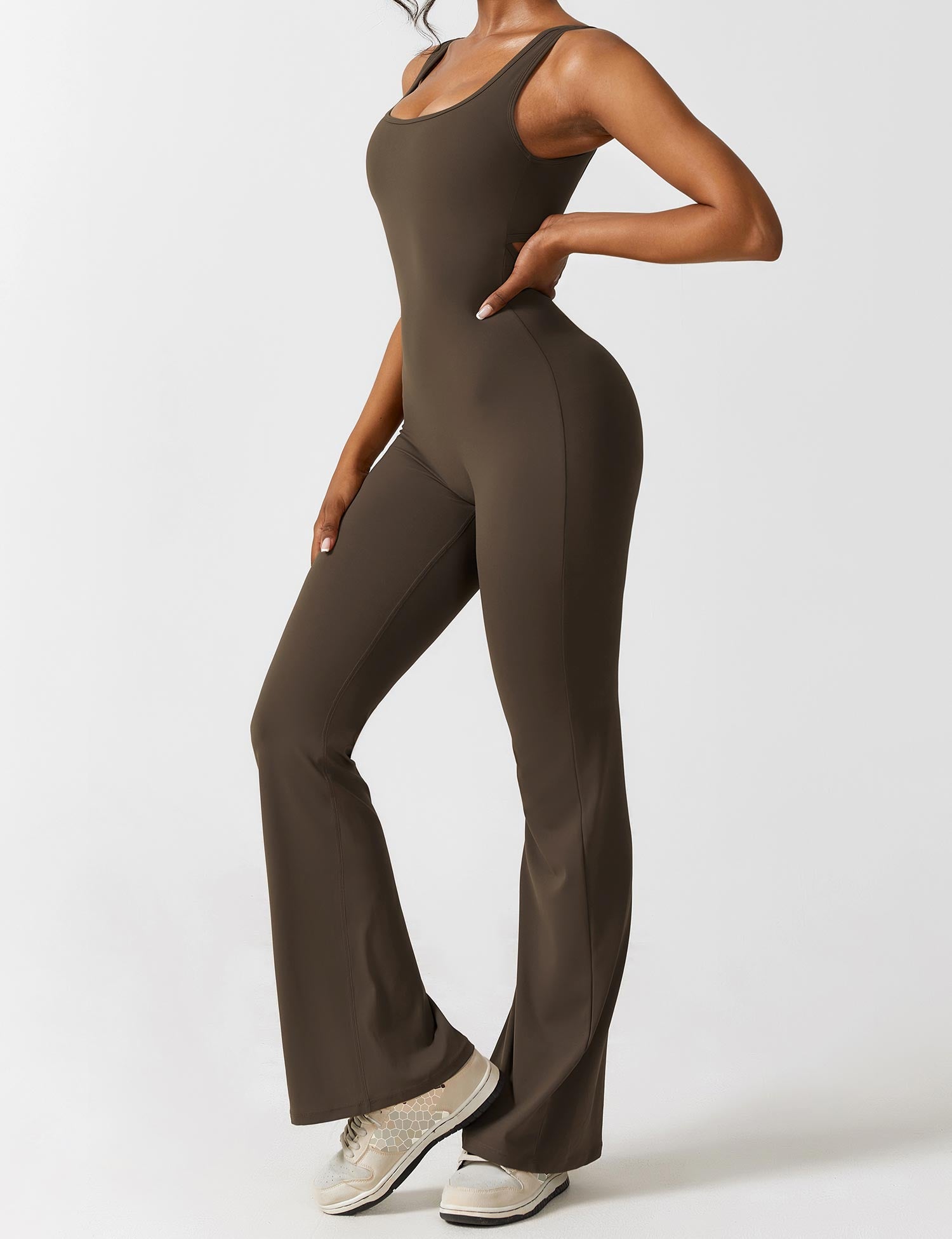 Velouré Lizvette V-Back Jumpsuit