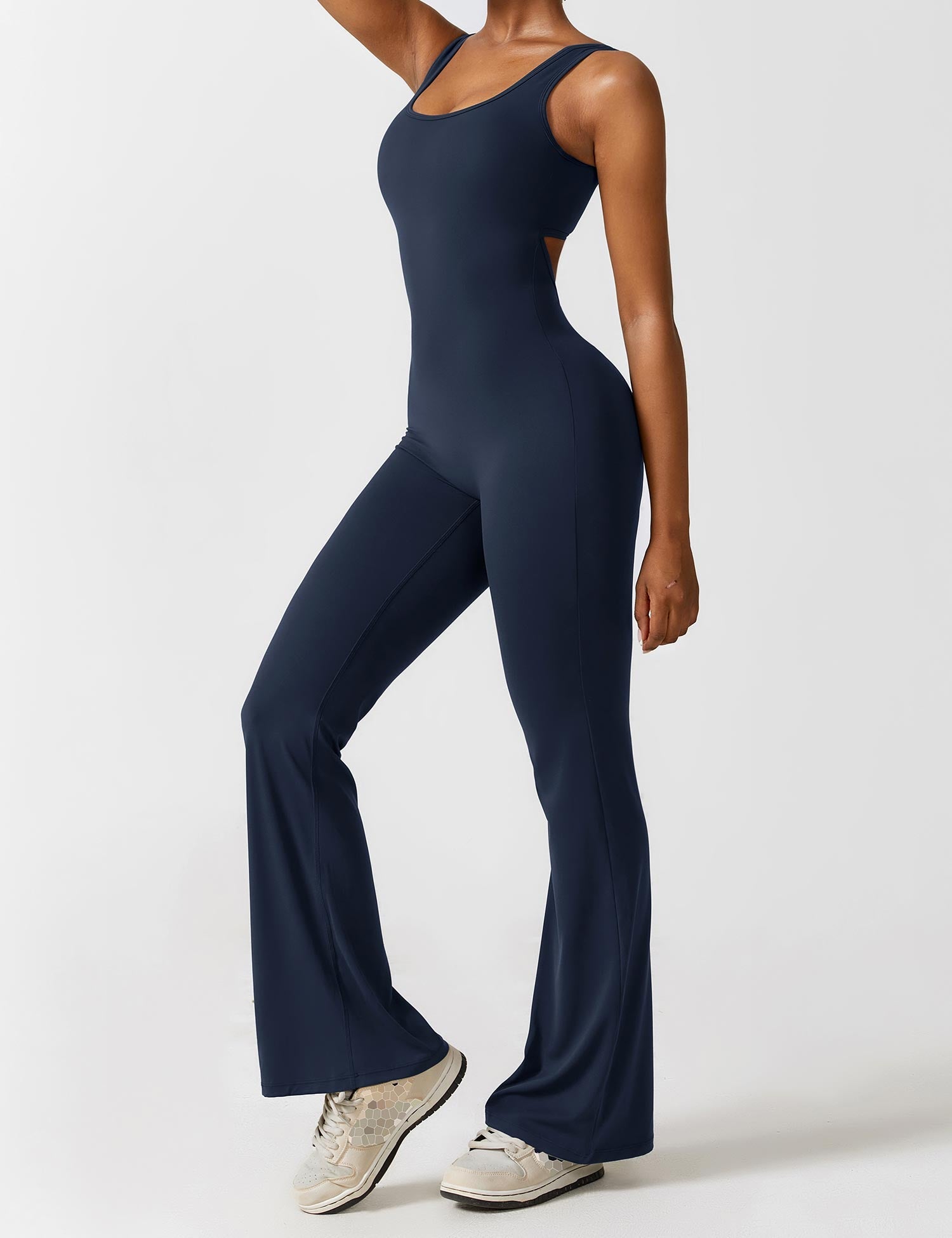 Velouré Lizvette V-Back Jumpsuit