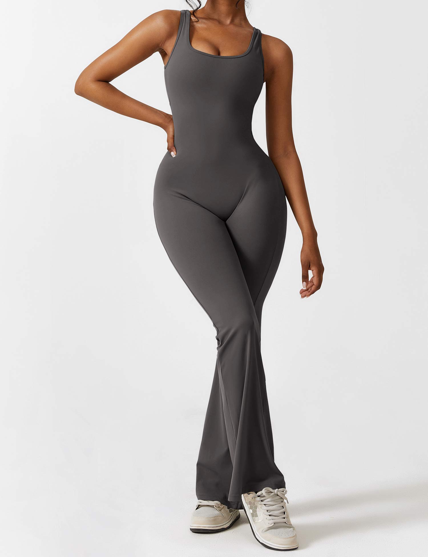Velouré Lizvette V-Back Jumpsuit