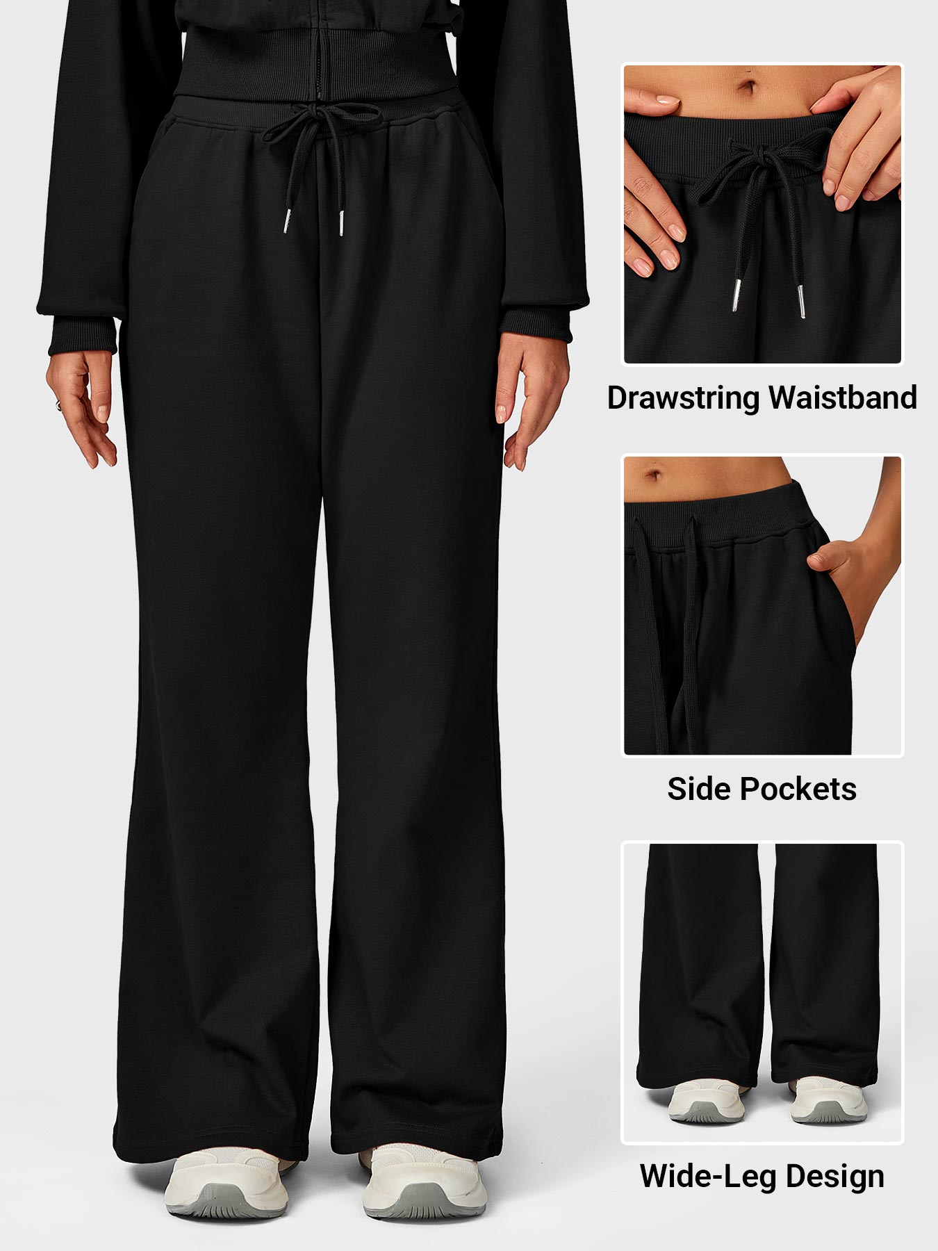 Velouré Irene Straight Leg Sweatpants