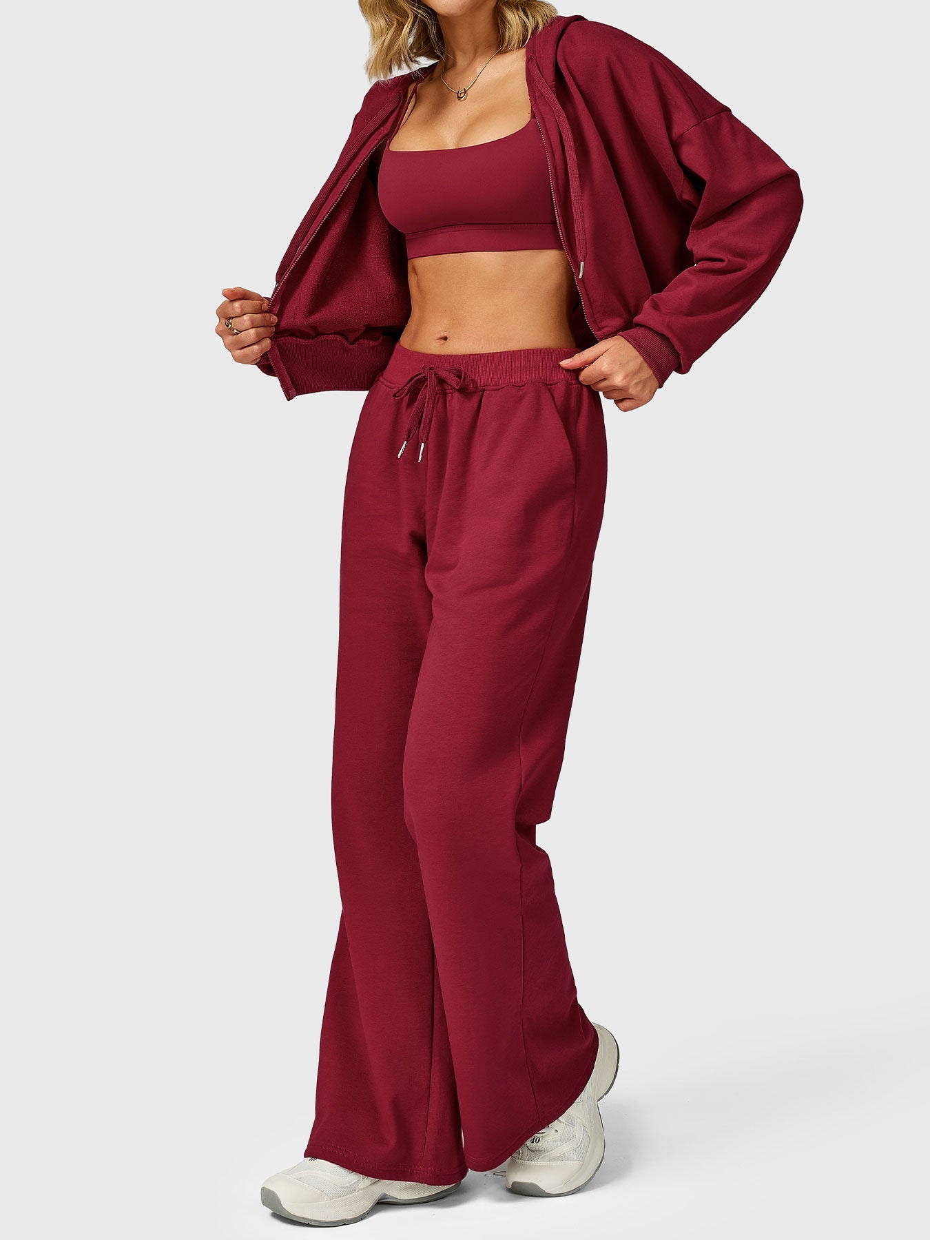 Velouré Irene Straight Leg Sweatpants