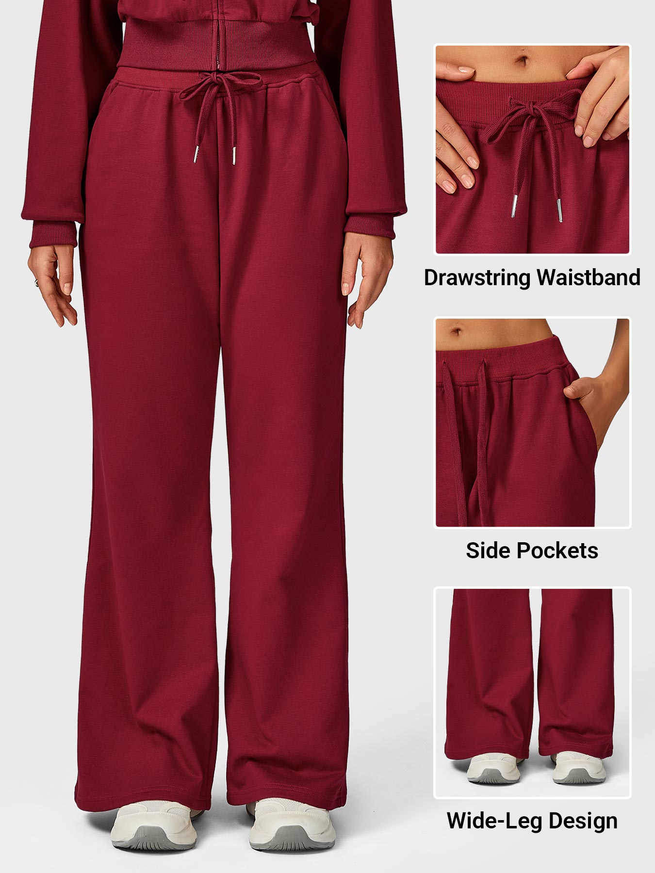 Velouré Irene Straight Leg Sweatpants