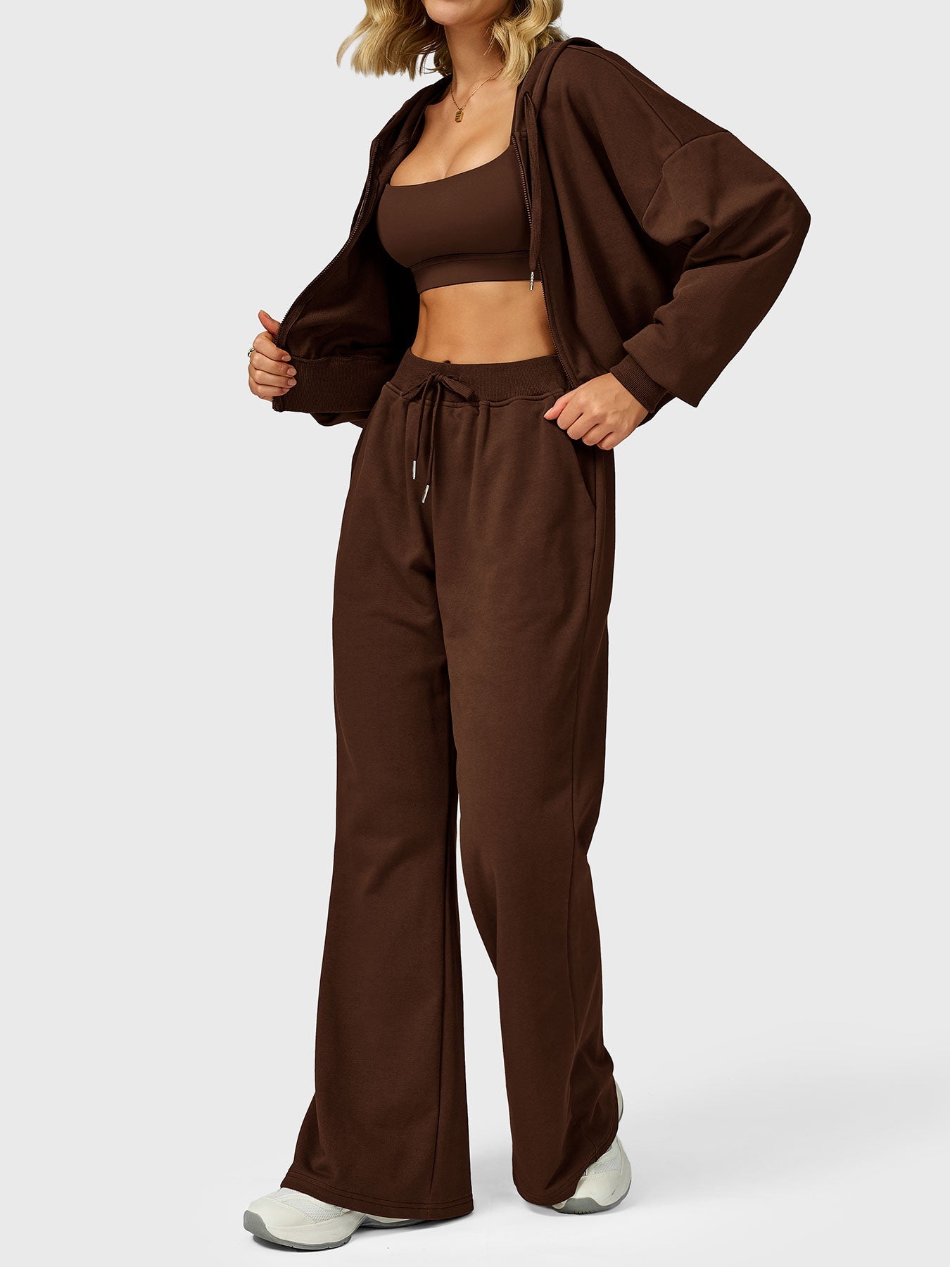 Velouré Irene Straight Leg Sweatpants