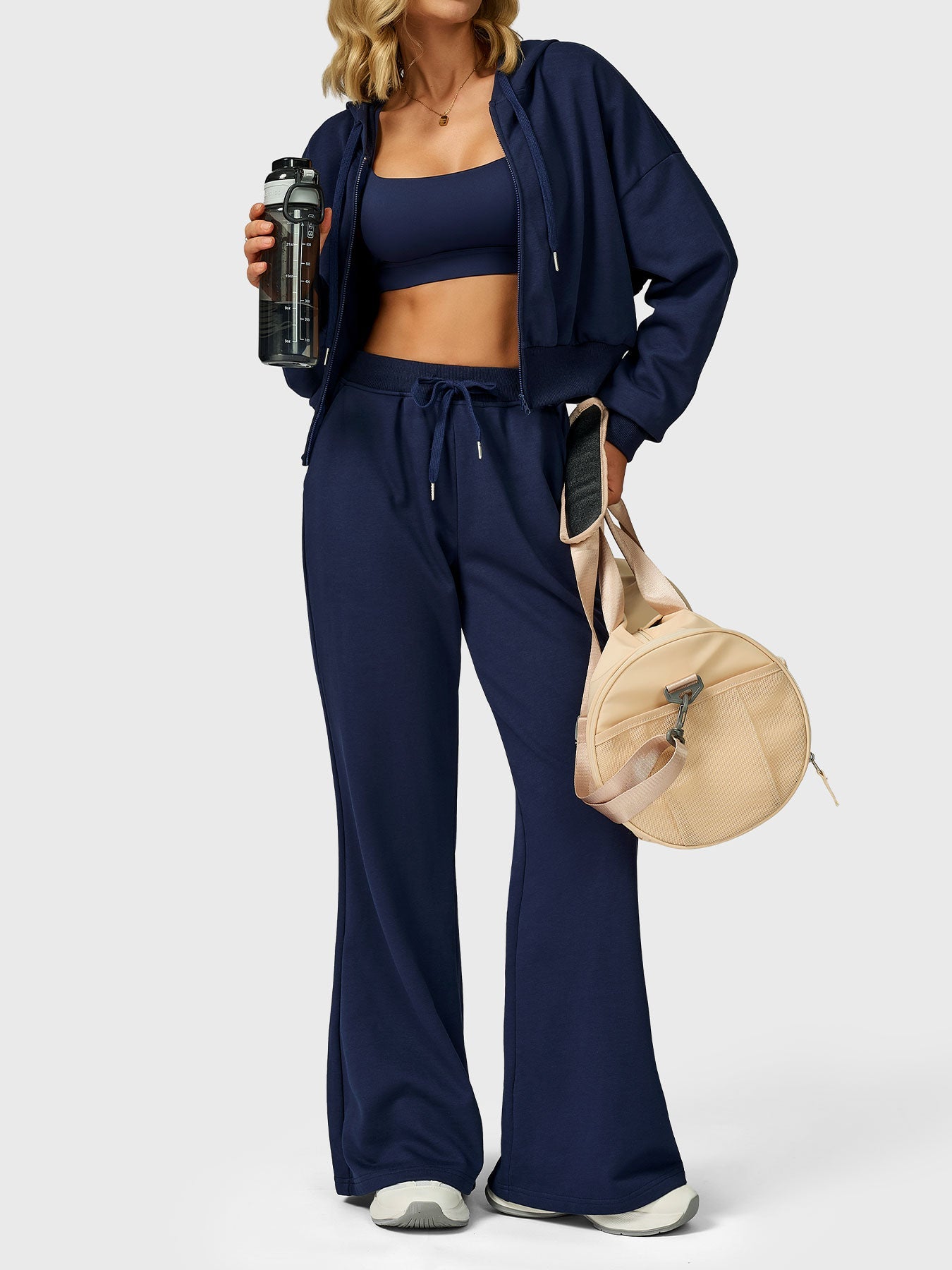 Velouré Irene Straight Leg Sweatpants