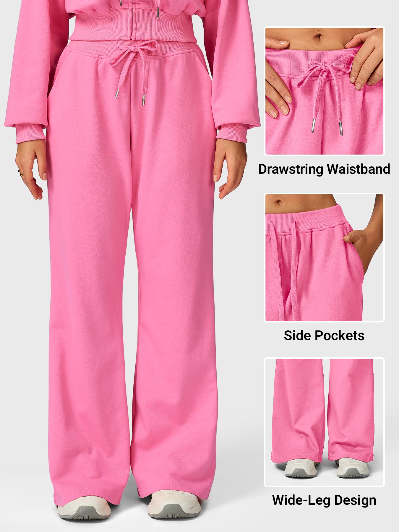 Velouré Irene Straight Leg Sweatpants