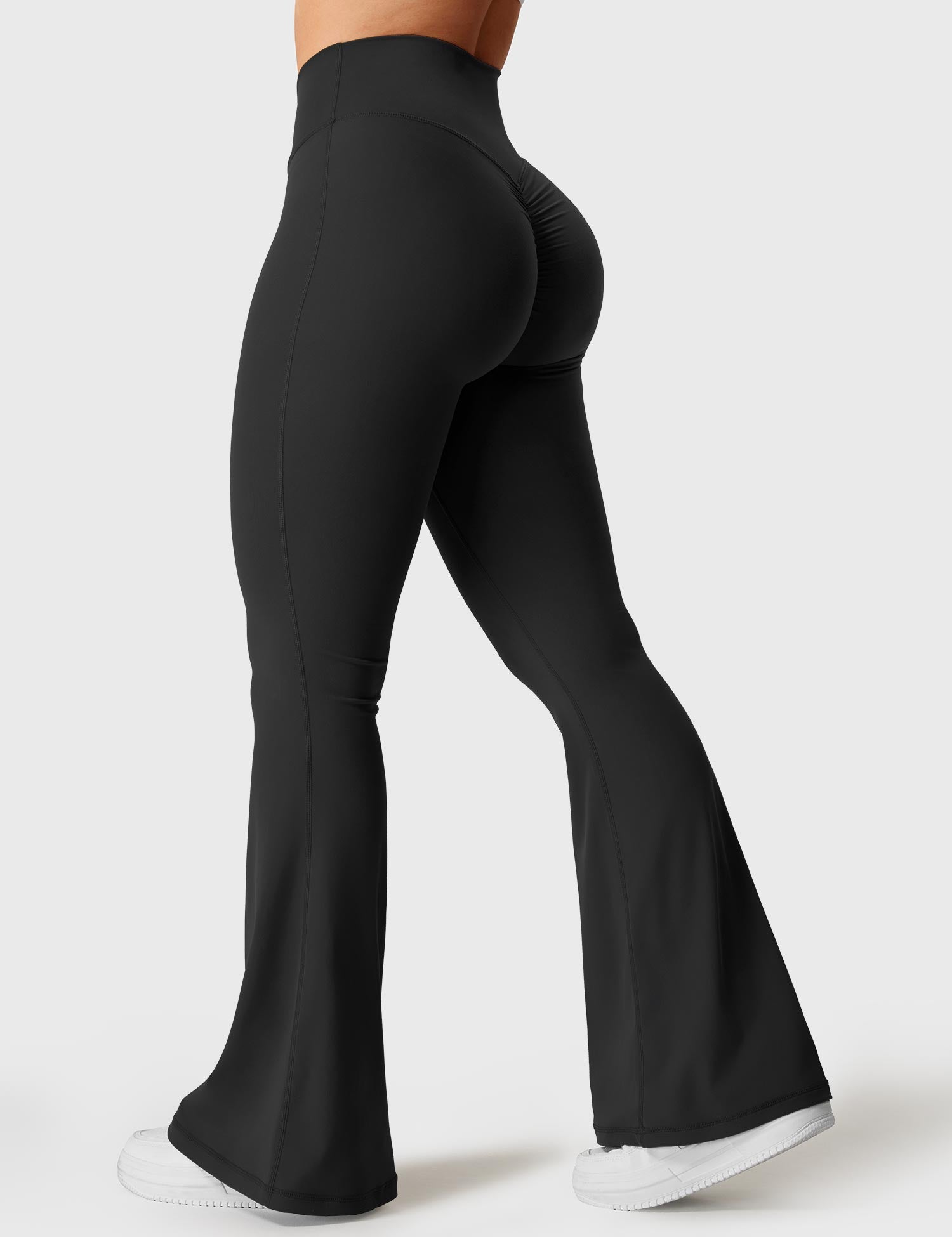 Velouré V-waistband Kalie Flare Leggings