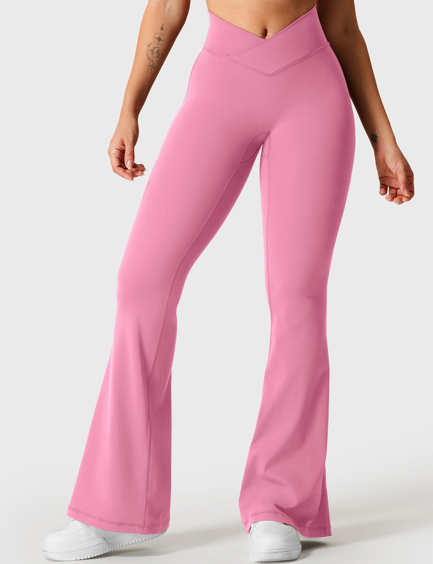 Velouré V-waistband Kalie Flare Leggings