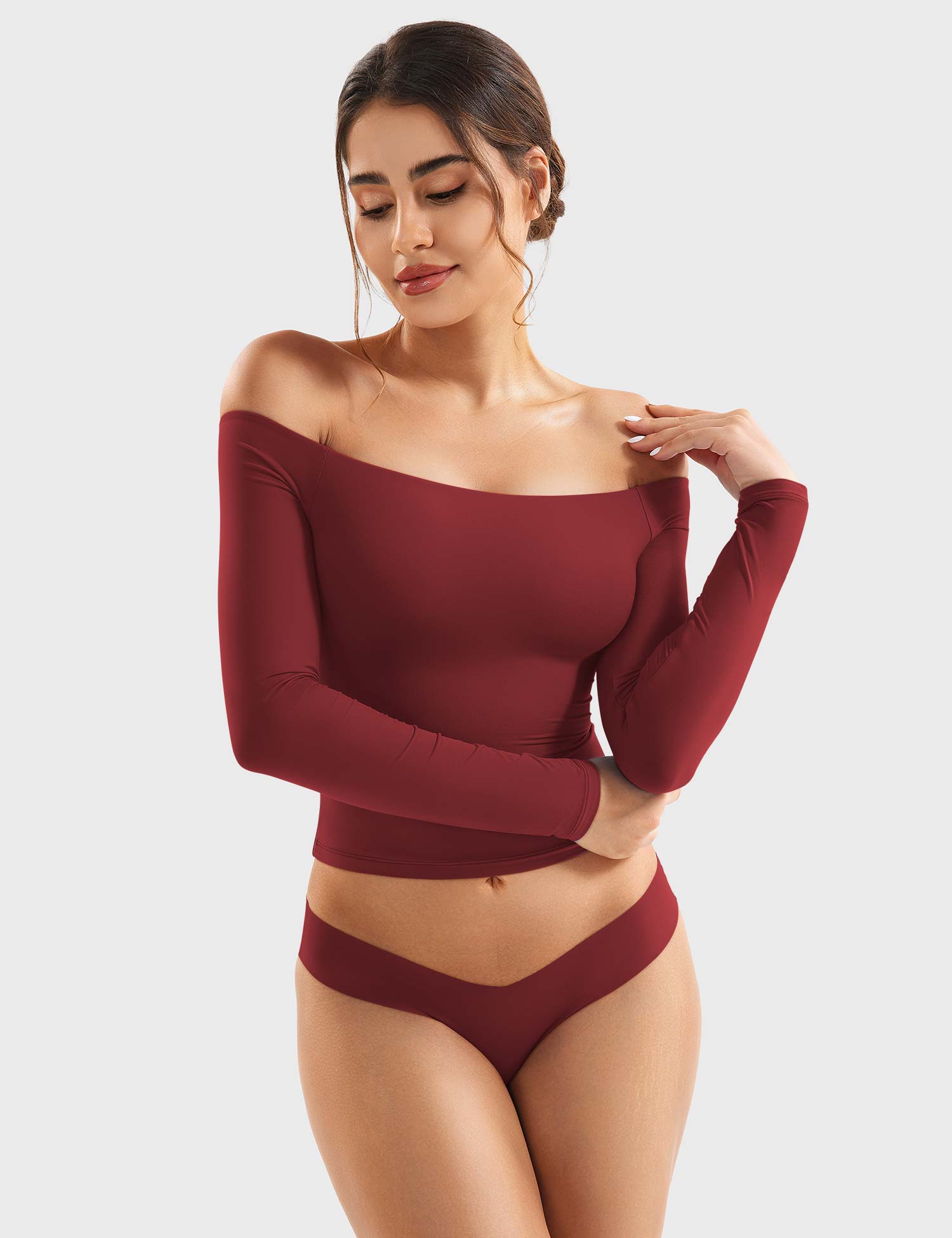 Velouré Luzlie Off Shoulder Top