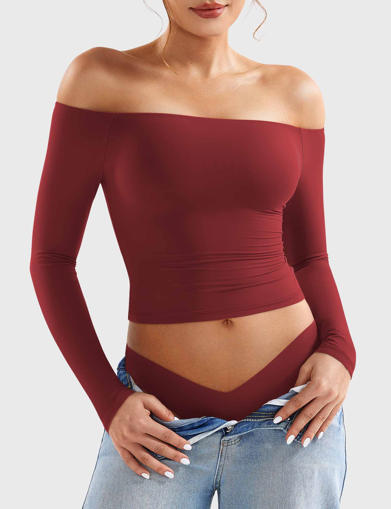 Velouré Luzlie Off Shoulder Top