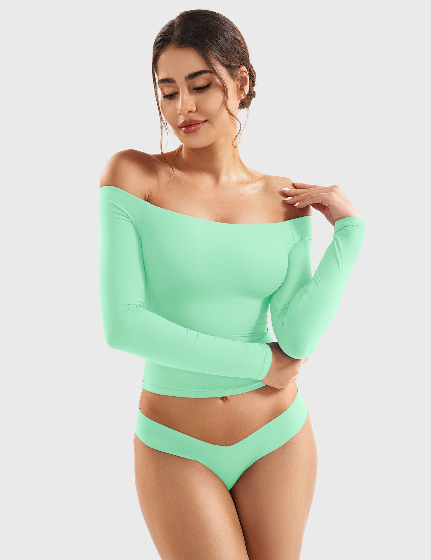Velouré Luzlie Off Shoulder Top