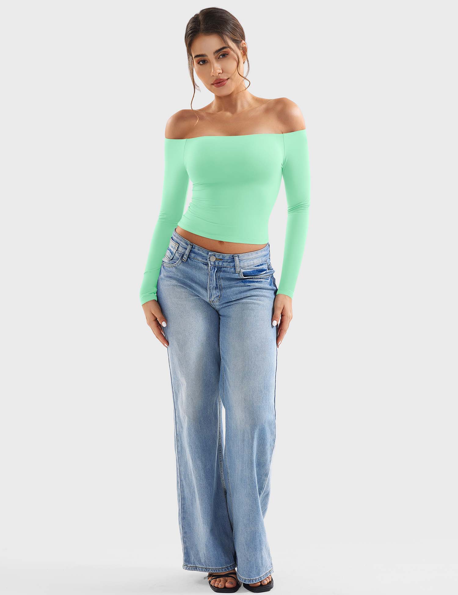 Velouré Luzlie Off Shoulder Top