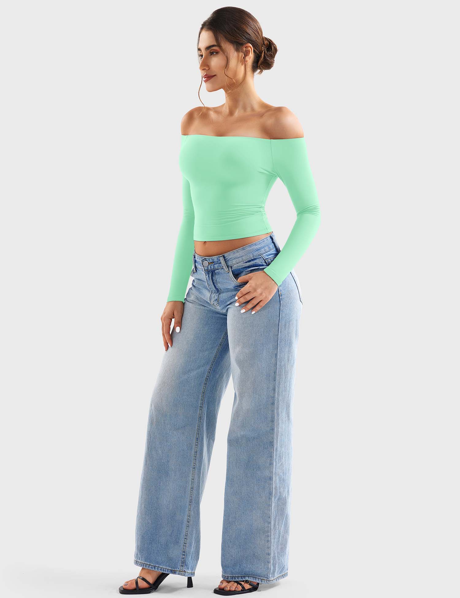 Velouré Luzlie Off Shoulder Top