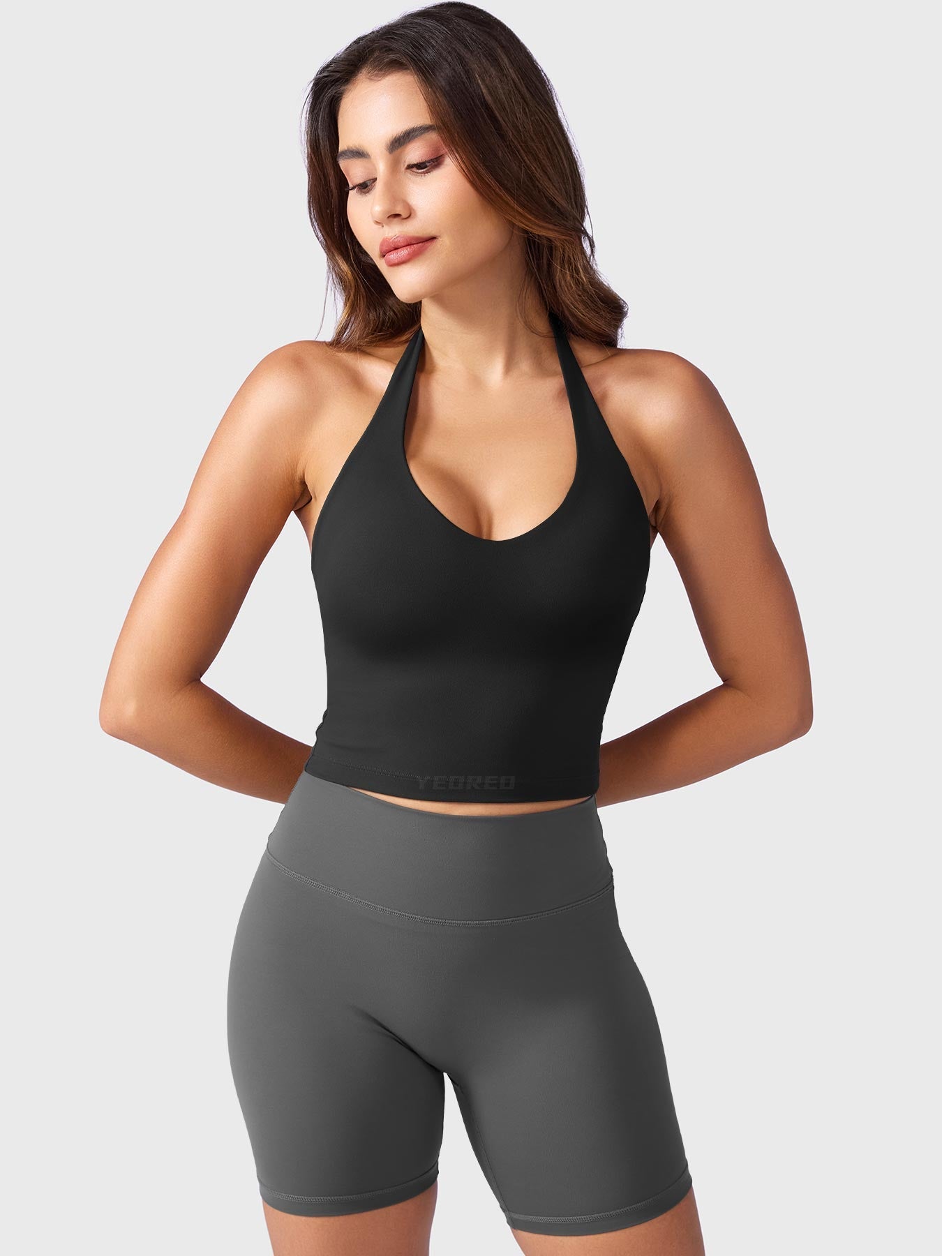 Velouré Hazel Halter Tank