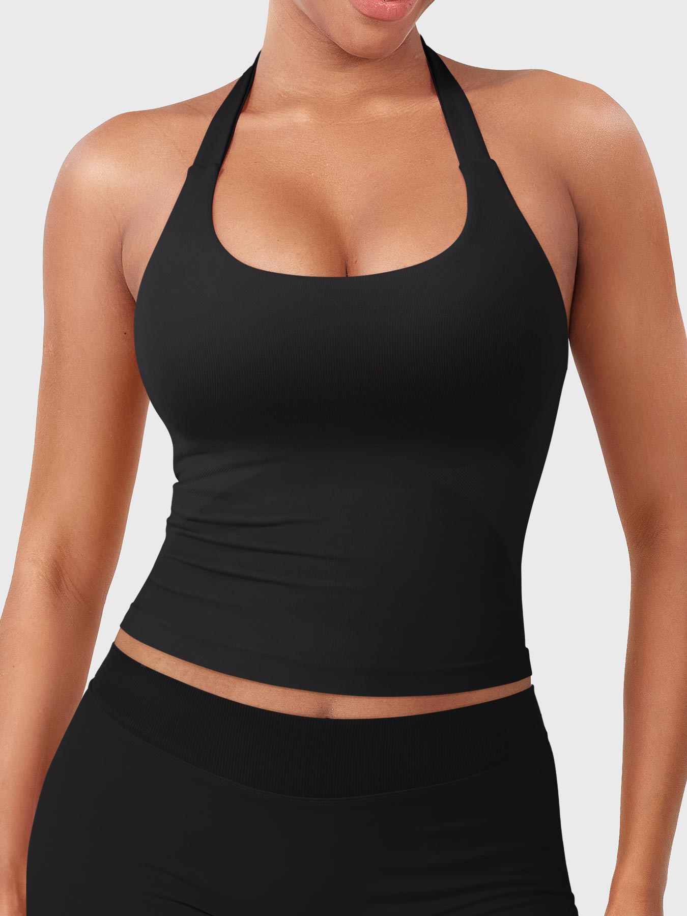 Velouré Flesil SoftHue Halter Tank