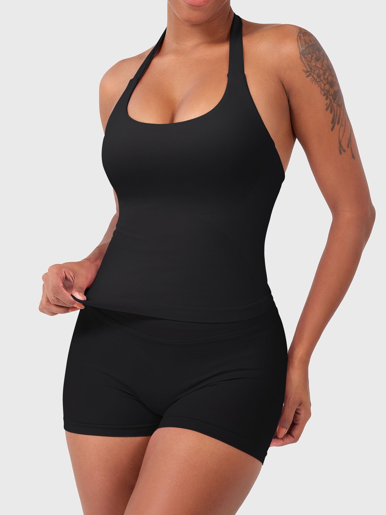 Velouré Flesil SoftHue Halter Tank