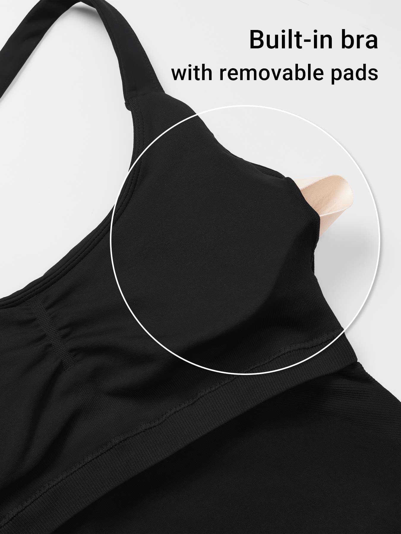 Velouré Flesil SoftHue Halter Tank