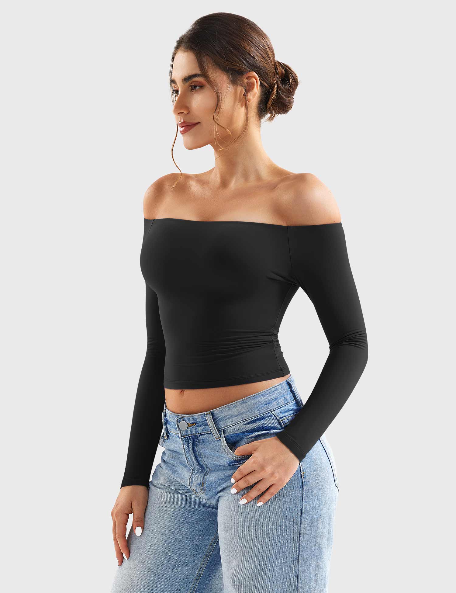Velouré Luzlie Off Shoulder Top