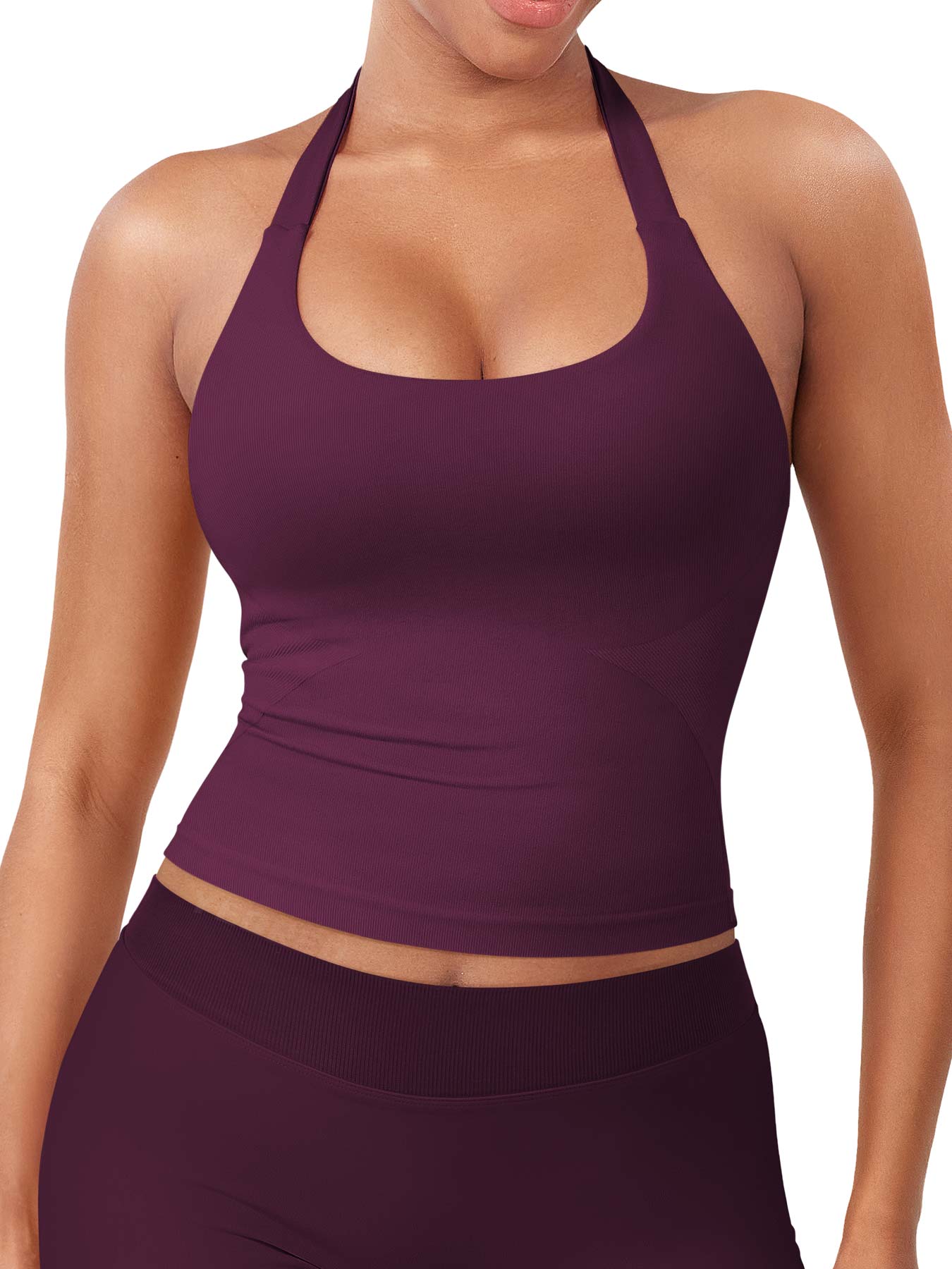 Velouré Flesil SoftHue Halter Tank