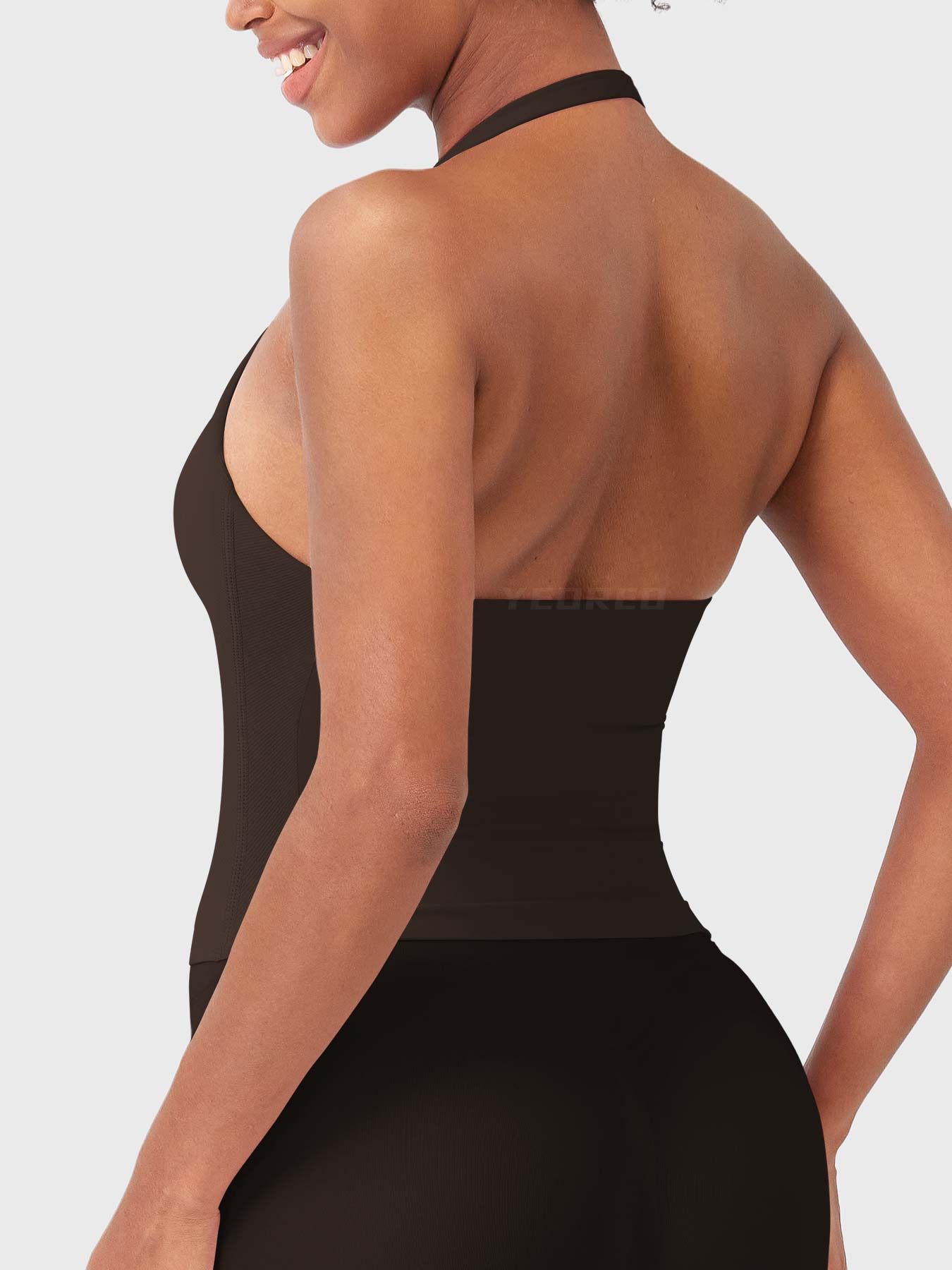 Velouré Flesil SoftHue Halter Tank