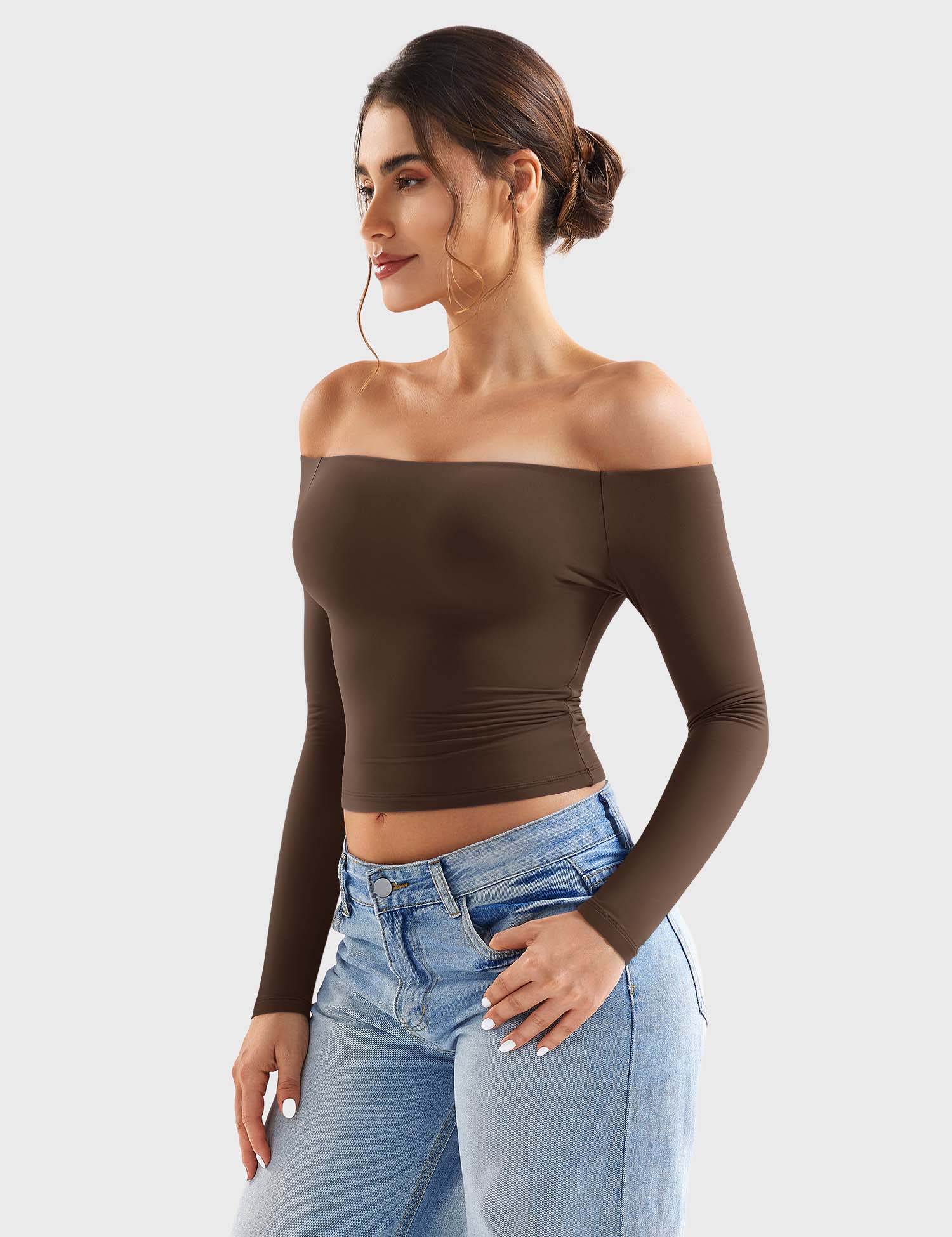 Velouré Luzlie Off Shoulder Top