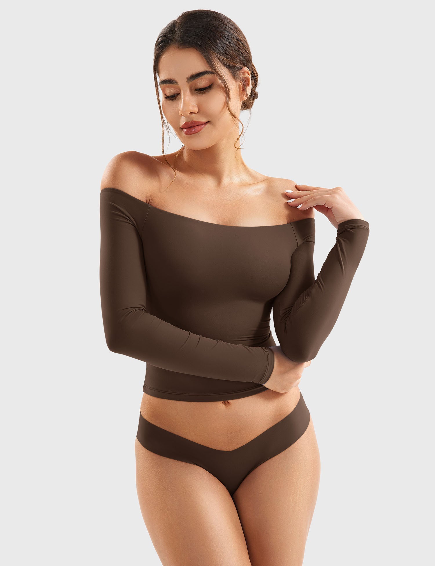 Velouré Luzlie Off Shoulder Top