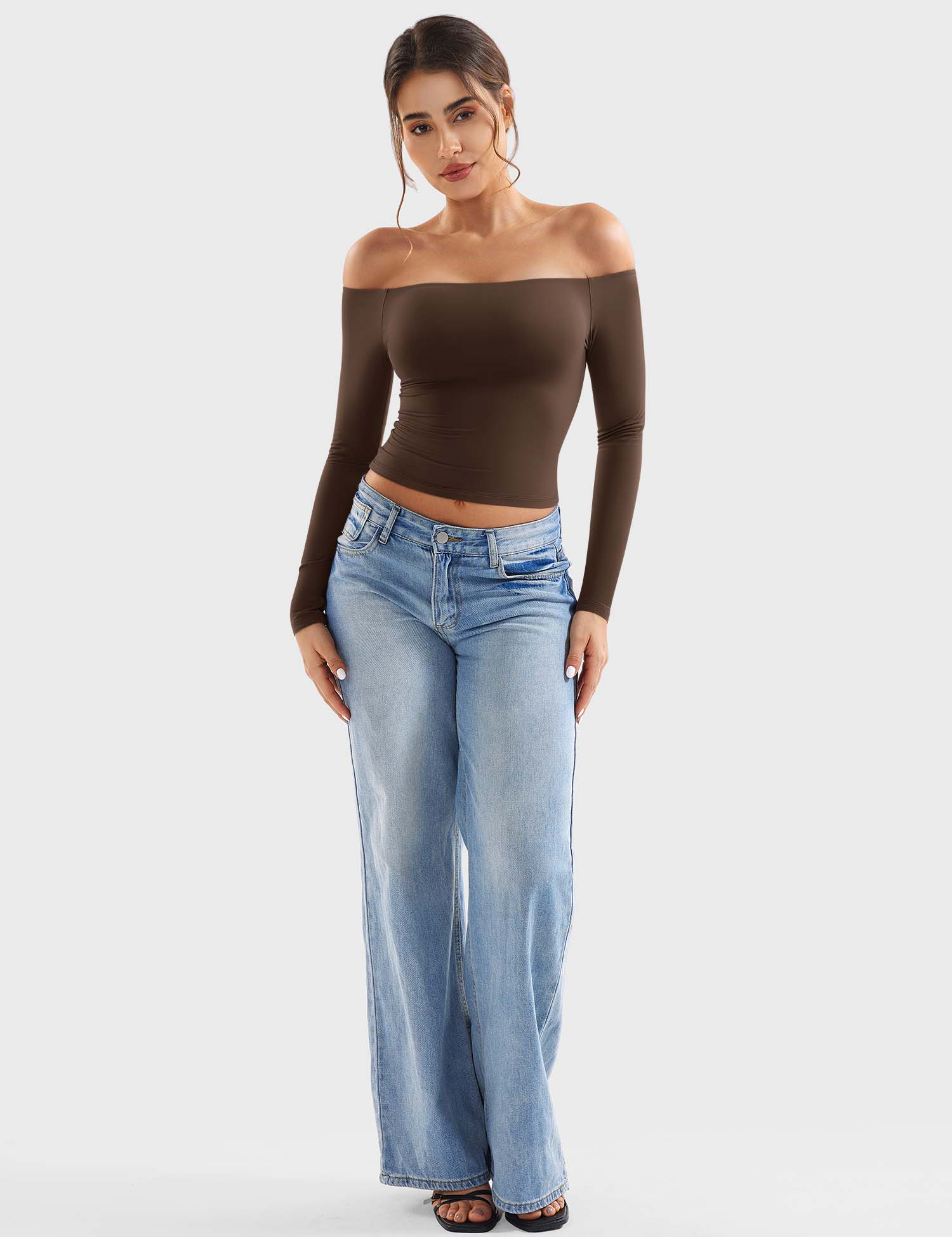 Velouré Luzlie Off Shoulder Top