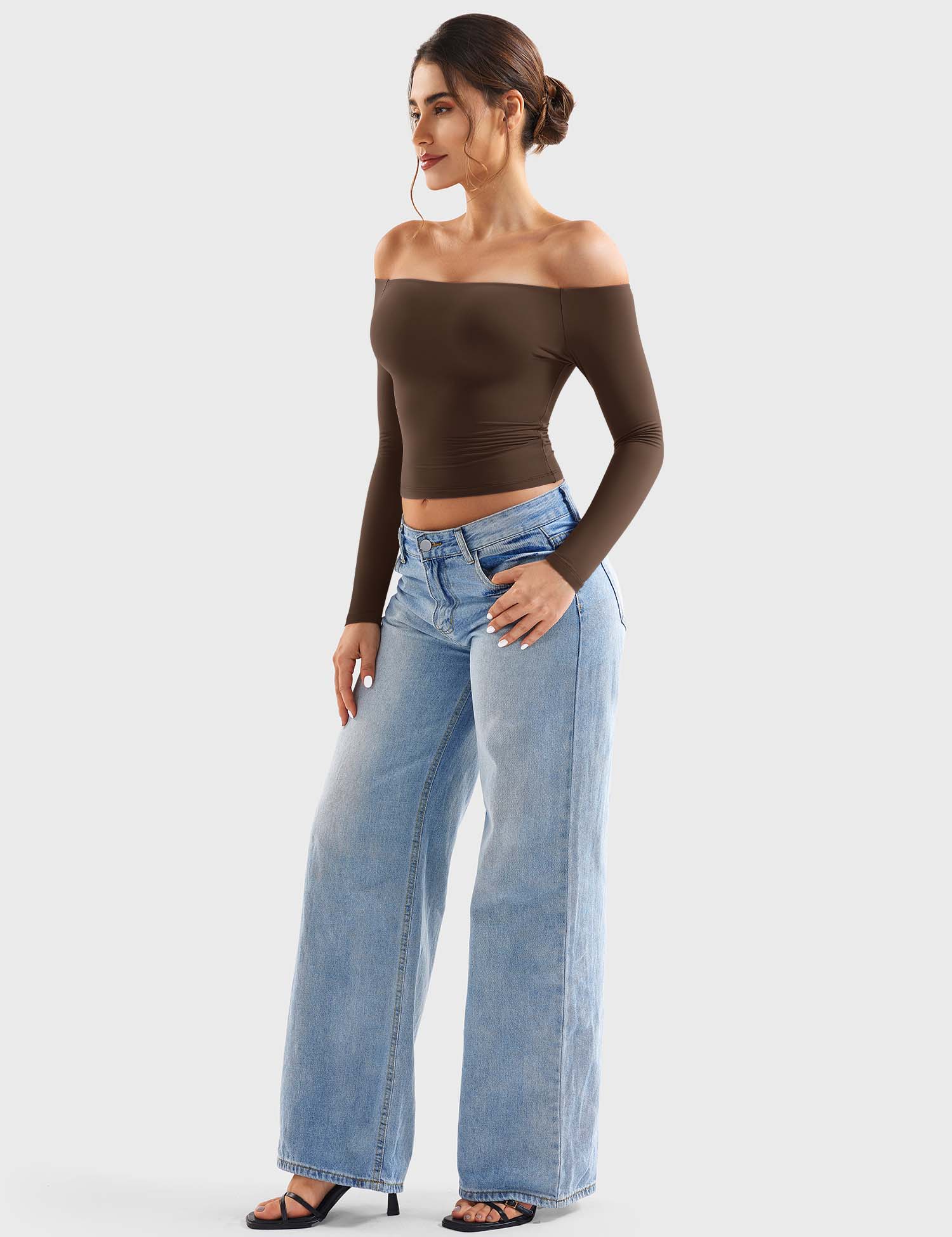 Velouré Luzlie Off Shoulder Top