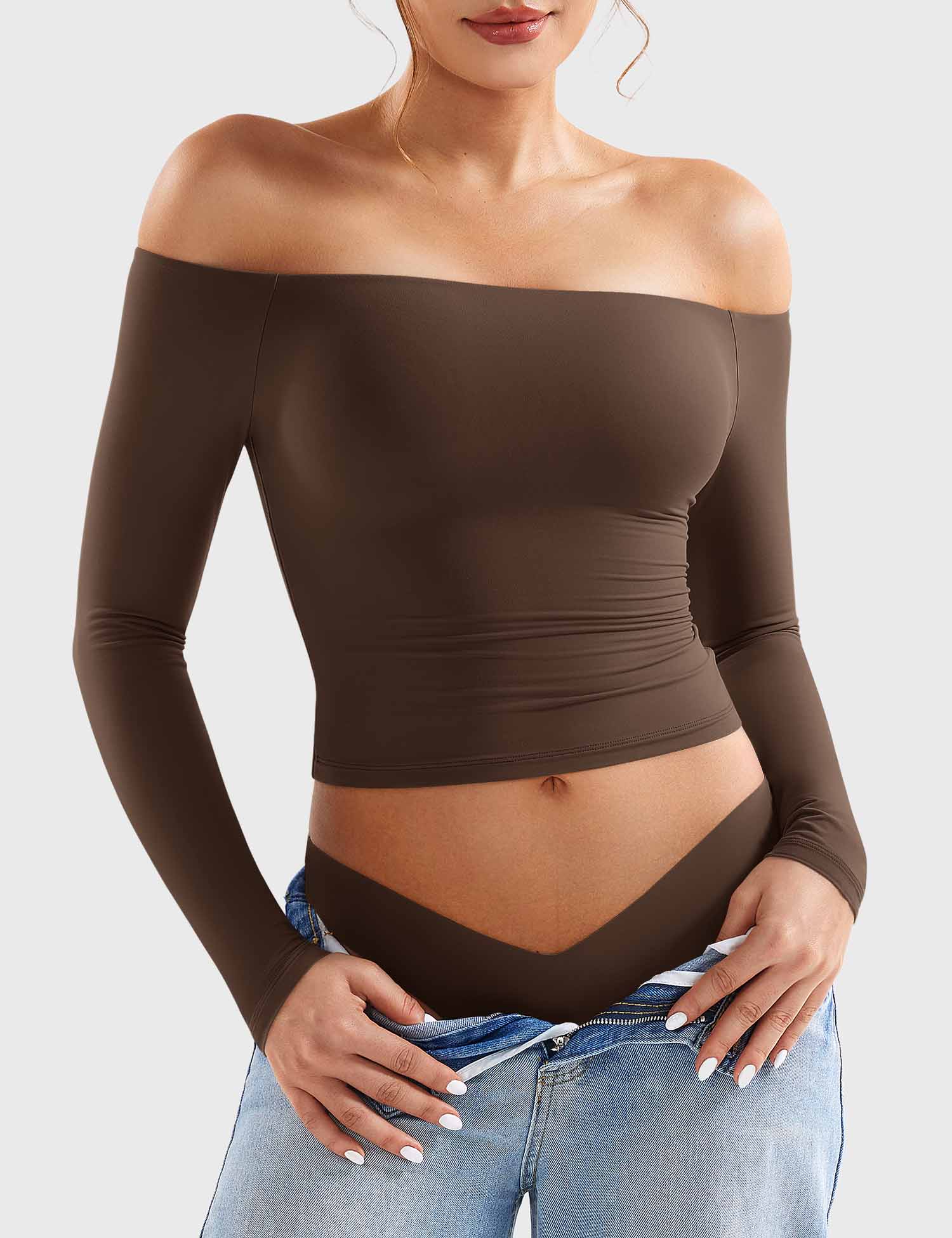 Velouré Luzlie Off Shoulder Top