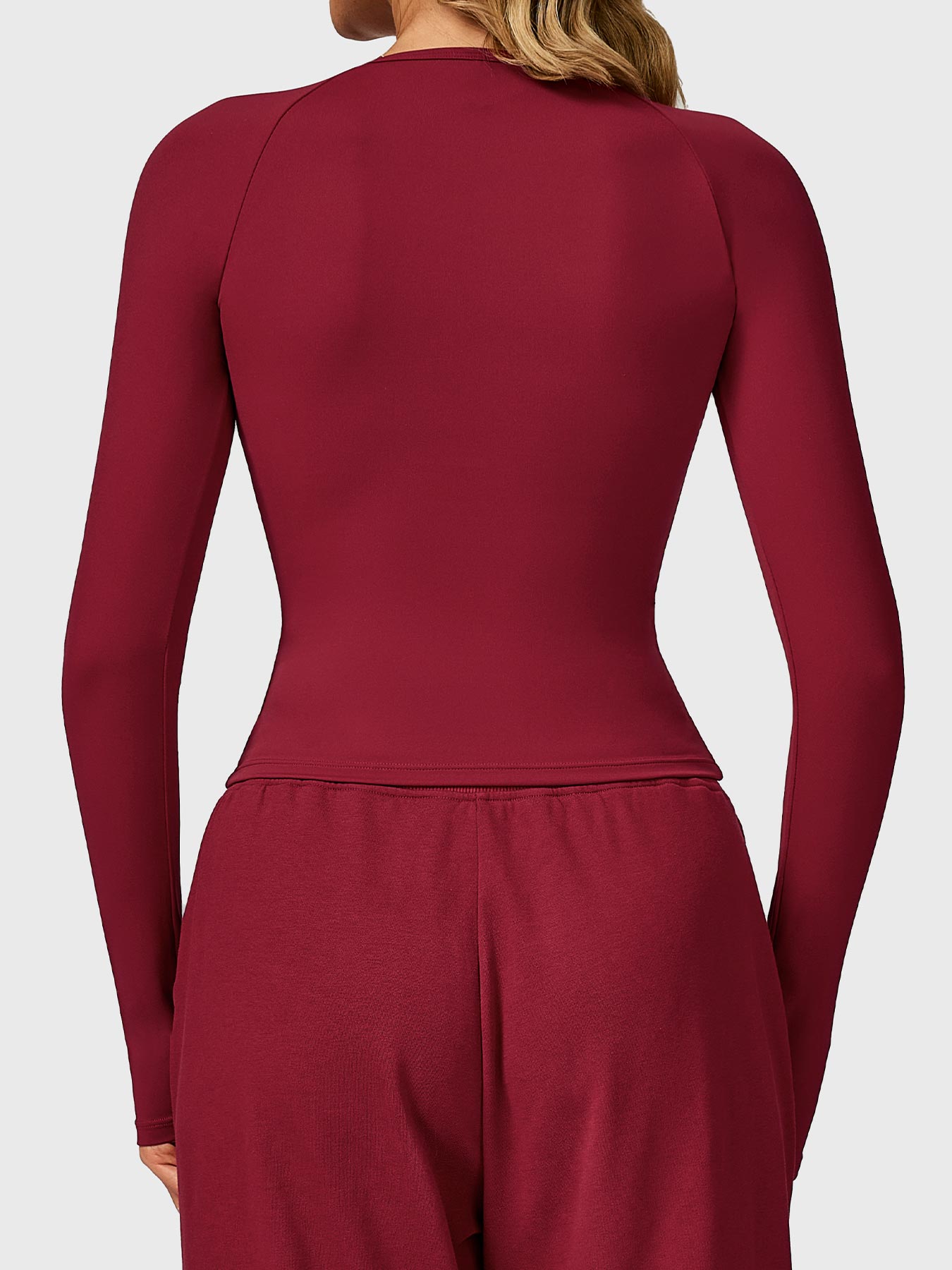 Velouré Lesley Sculpted Long Sleeves Top