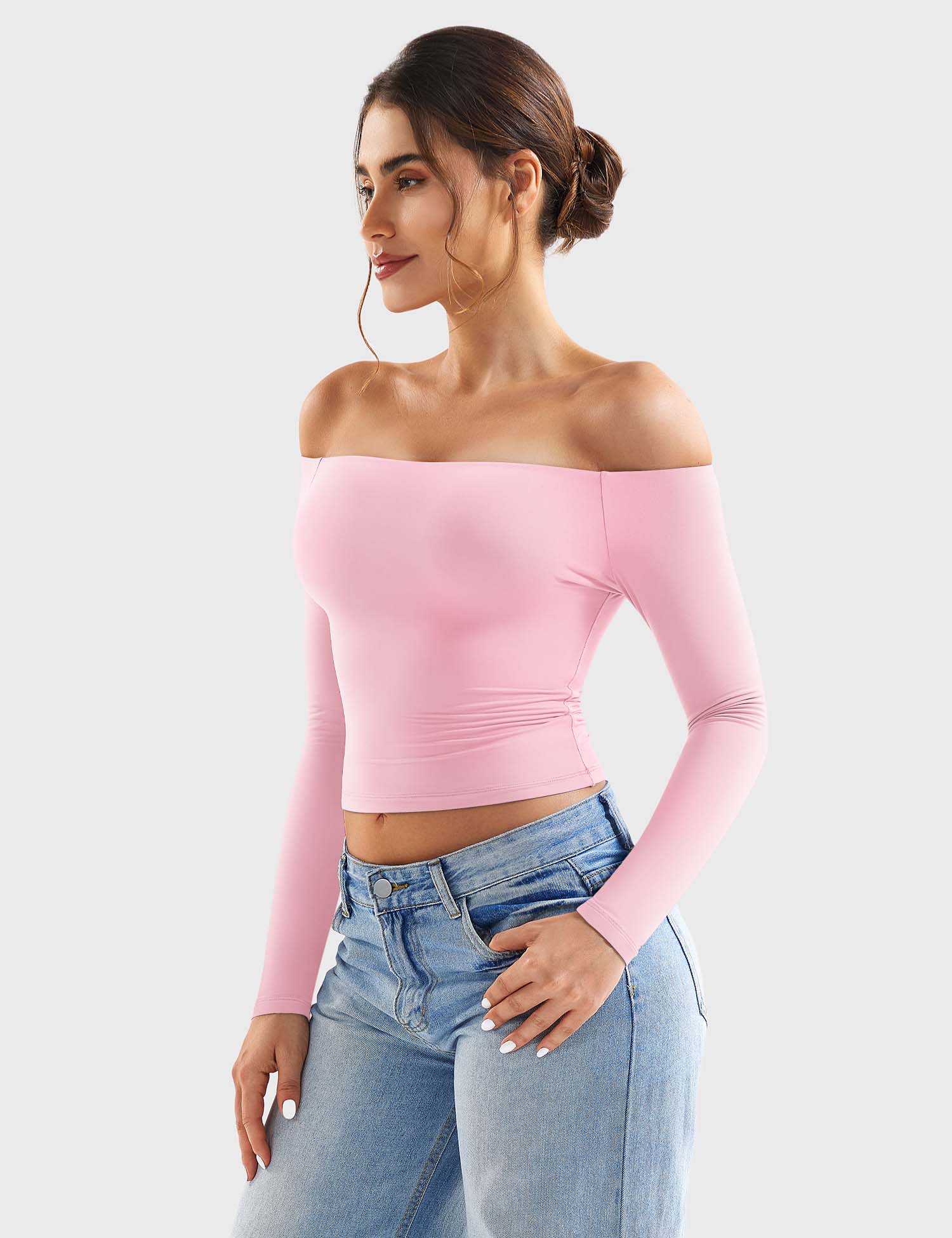Velouré Luzlie Off Shoulder Top