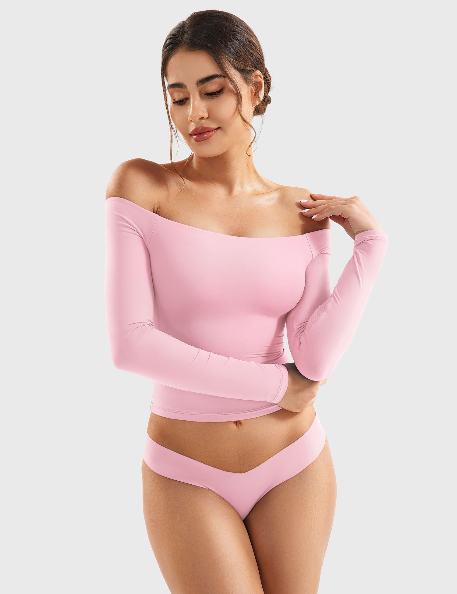 Velouré Luzlie Off Shoulder Top