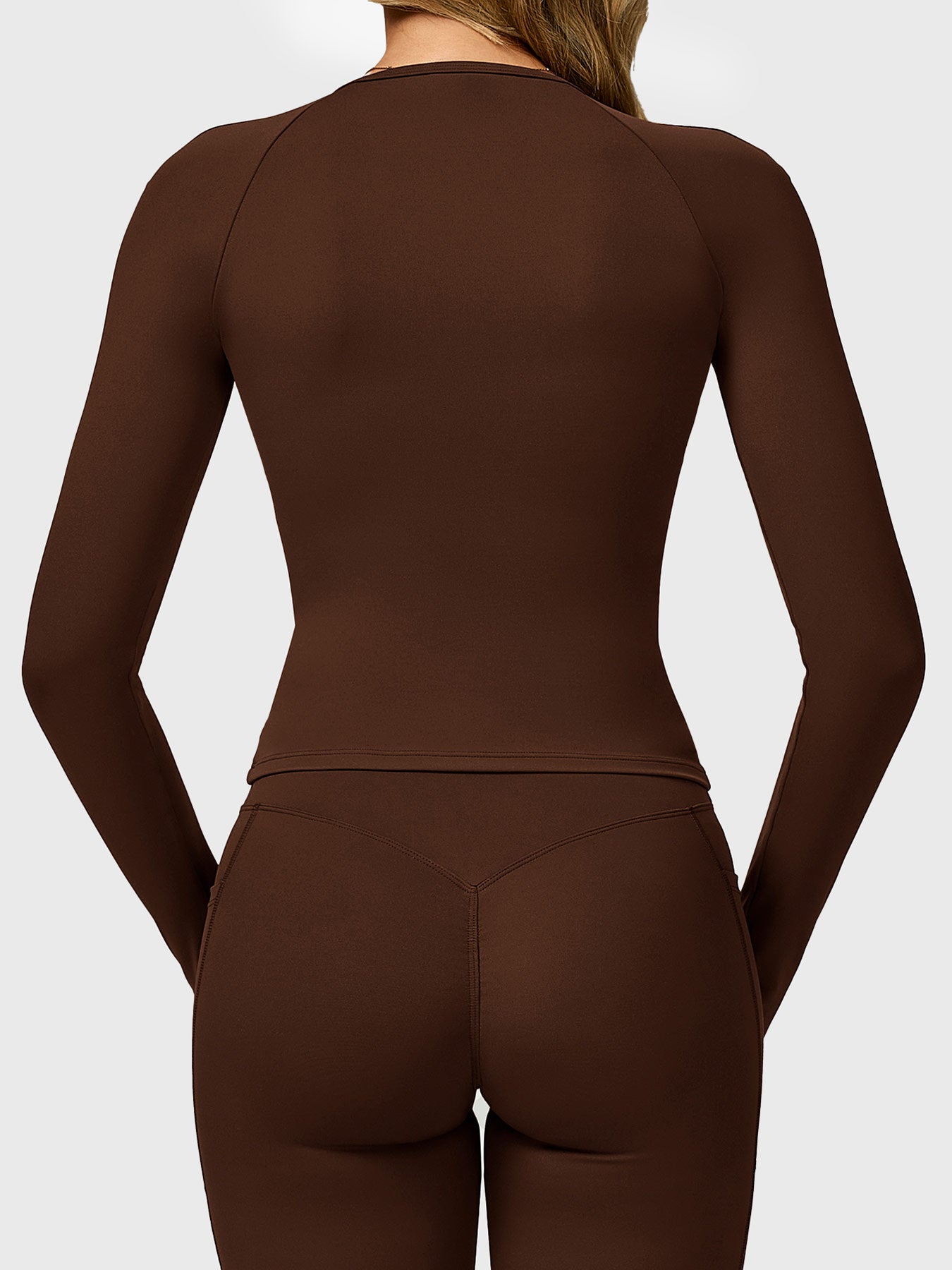 Velouré Lesley Sculpted Long Sleeves Top