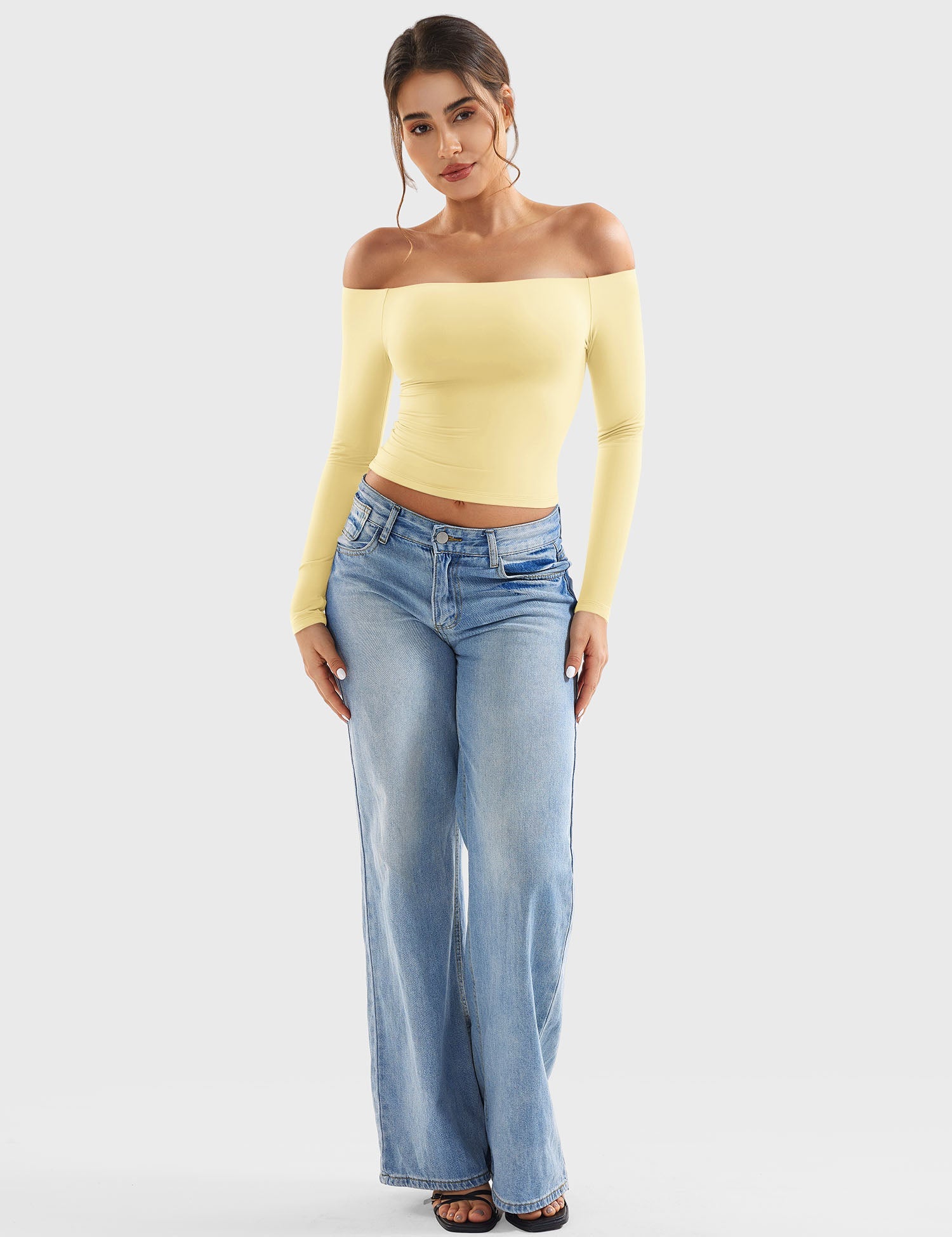 Velouré Luzlie Off Shoulder Top
