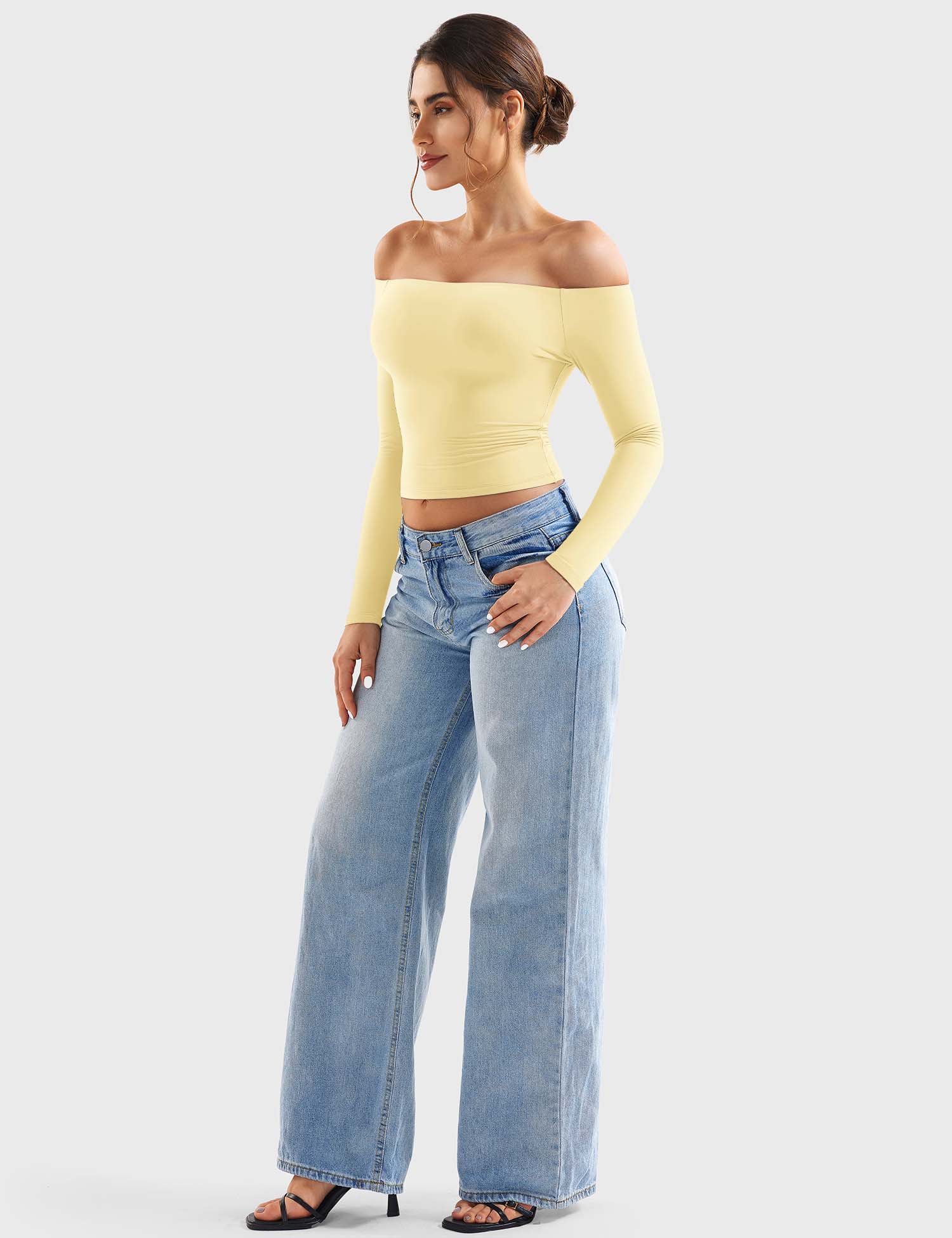 Velouré Luzlie Off Shoulder Top