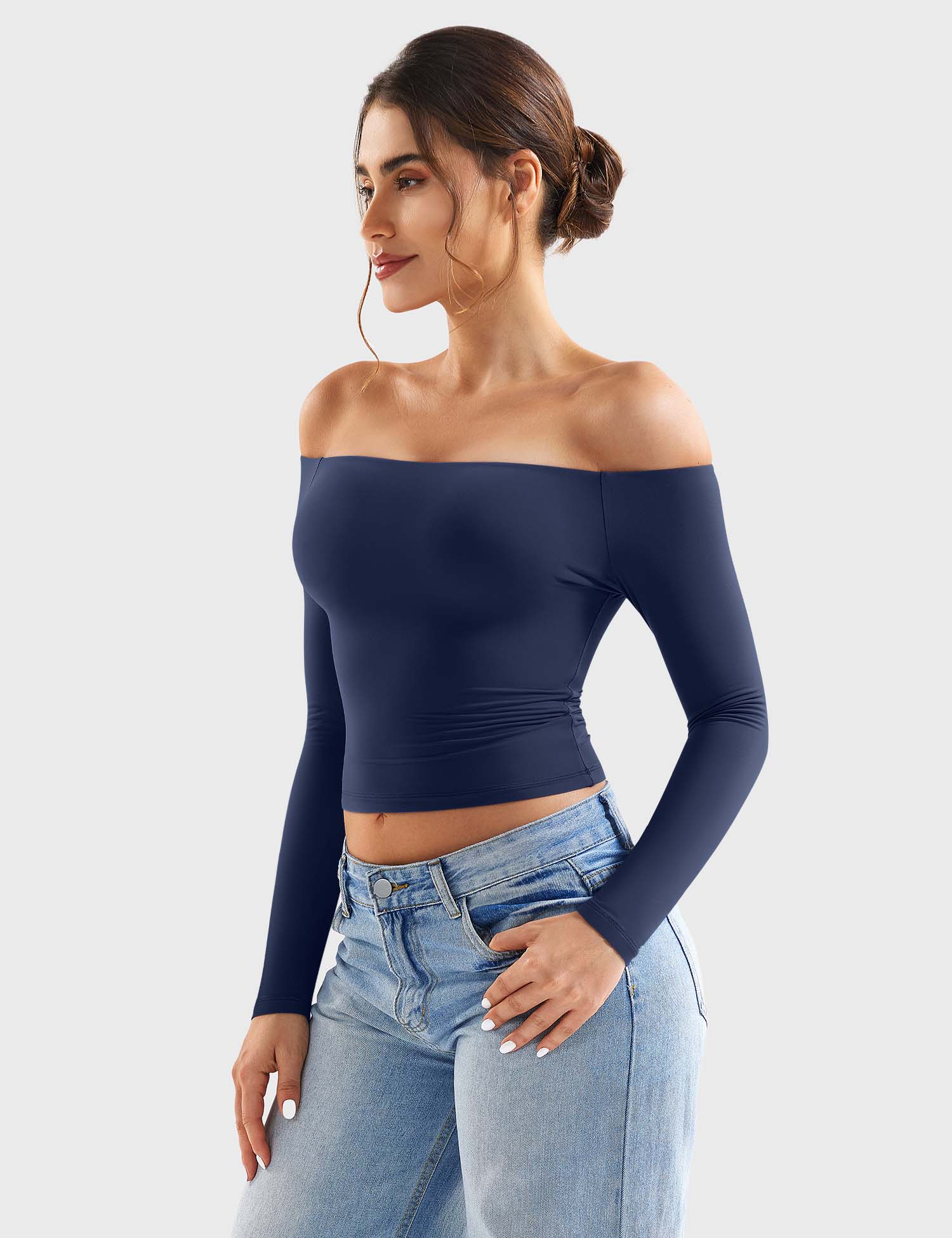 Velouré Luzlie Off Shoulder Top