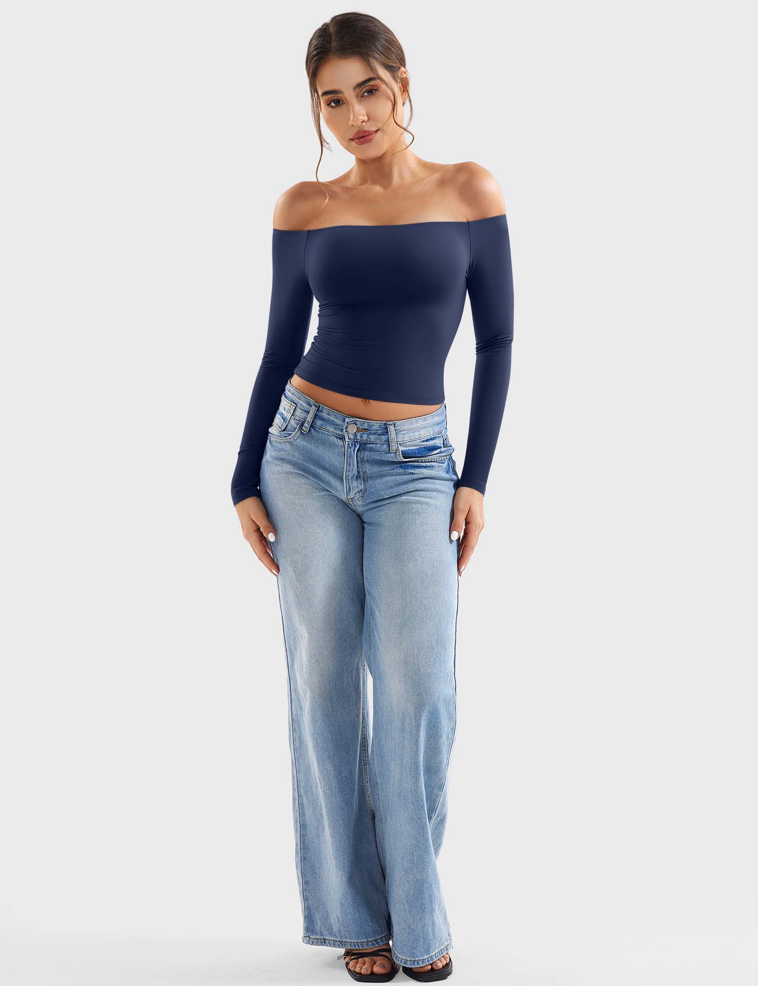 Velouré Luzlie Off Shoulder Top