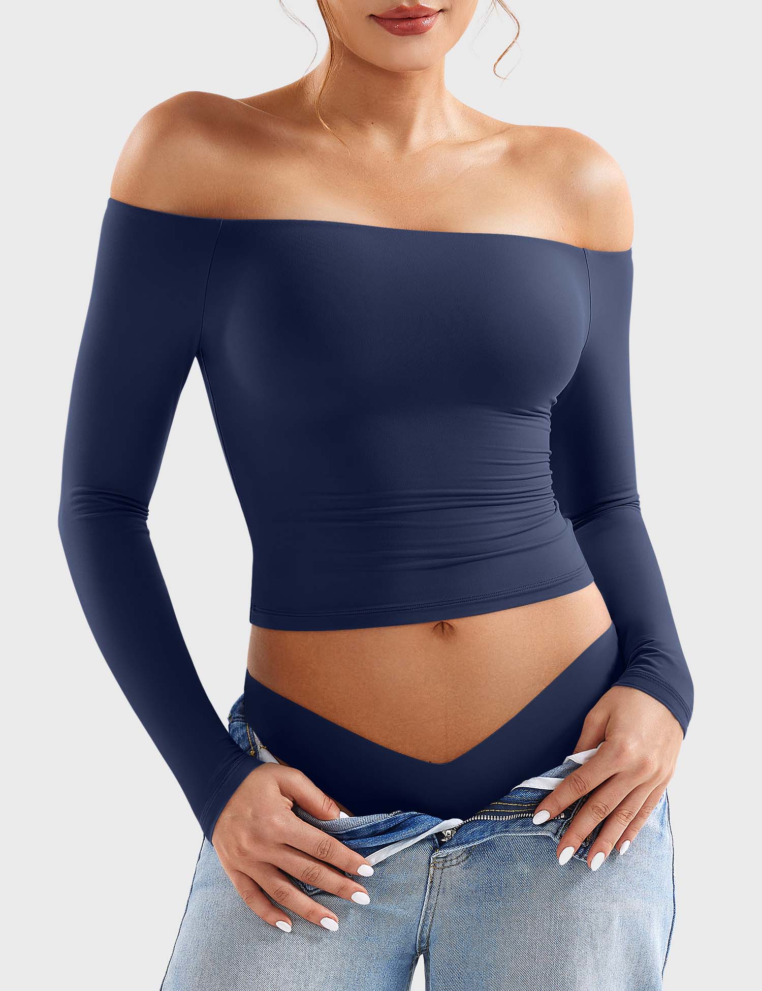 Velouré Luzlie Off Shoulder Top
