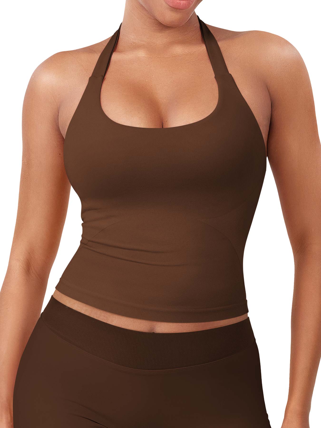 Velouré Flesil SoftHue Halter Tank