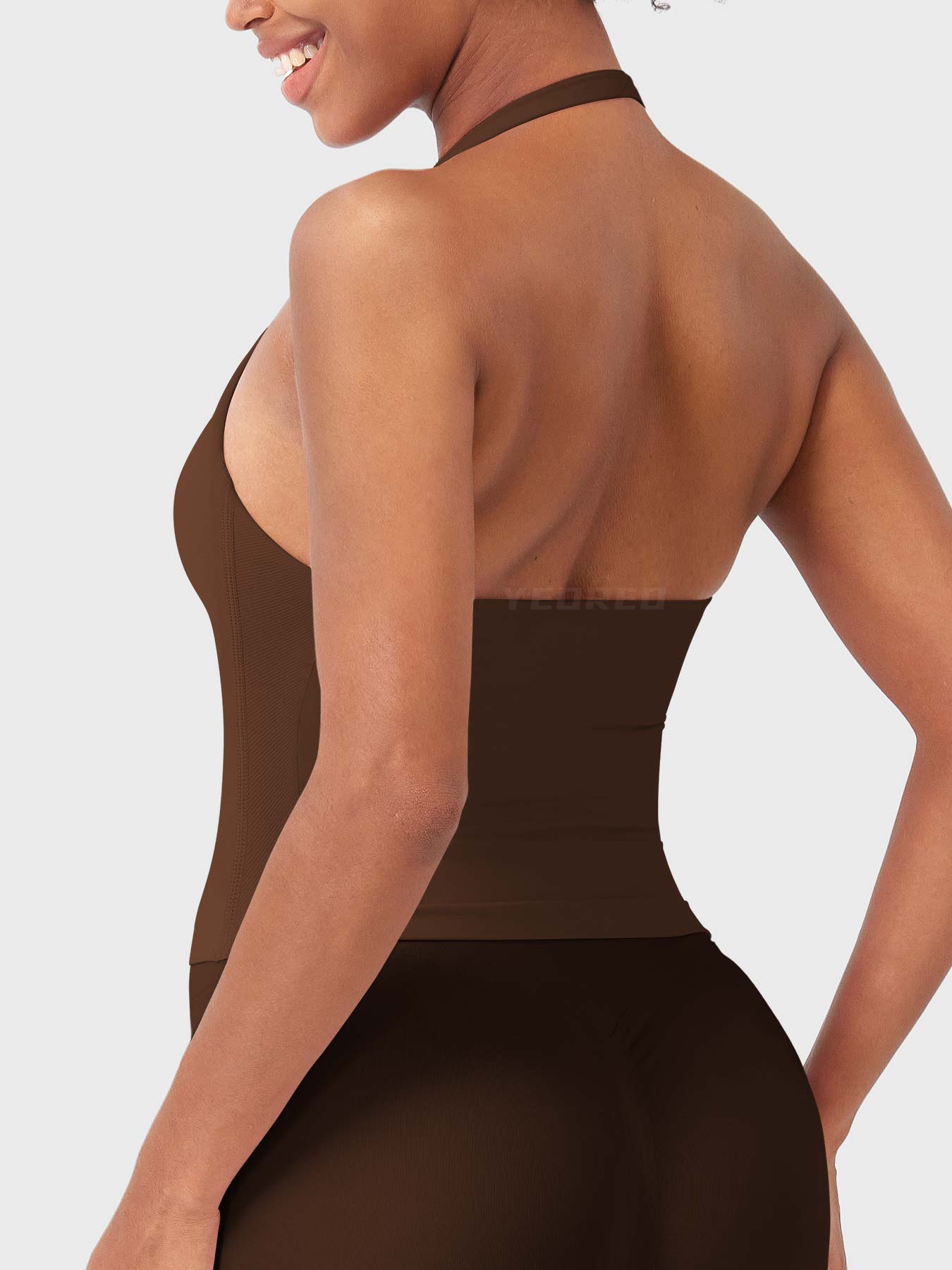 Velouré Flesil SoftHue Halter Tank