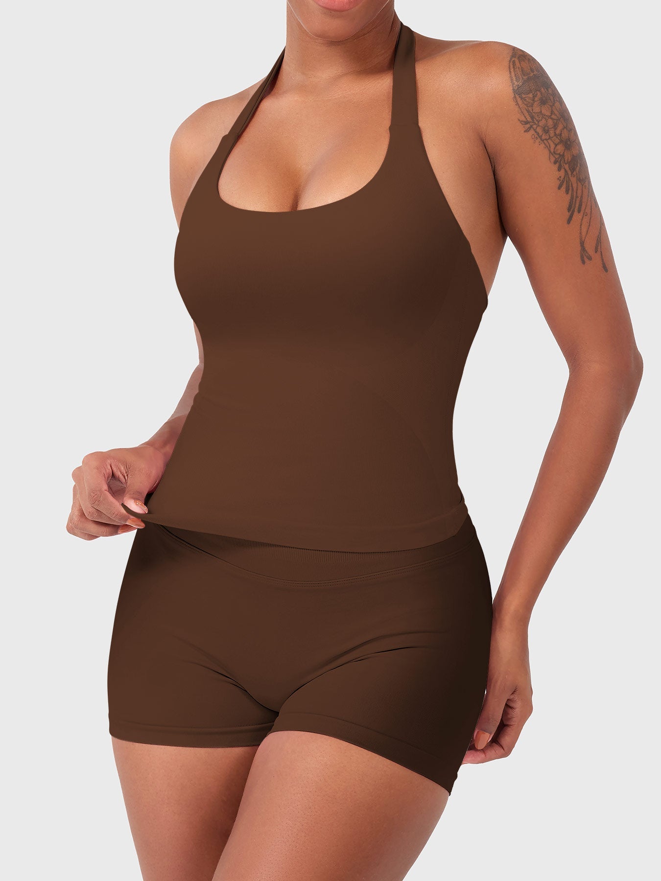 Velouré Flesil SoftHue Halter Tank