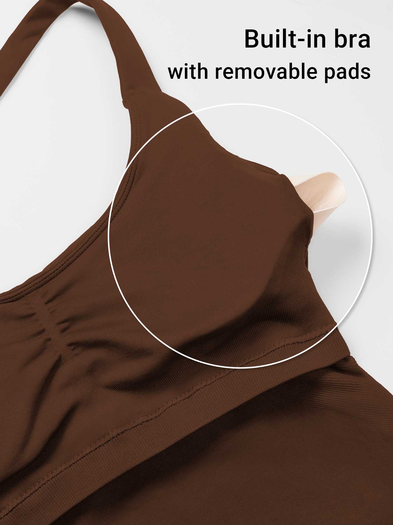 Velouré Flesil SoftHue Halter Tank