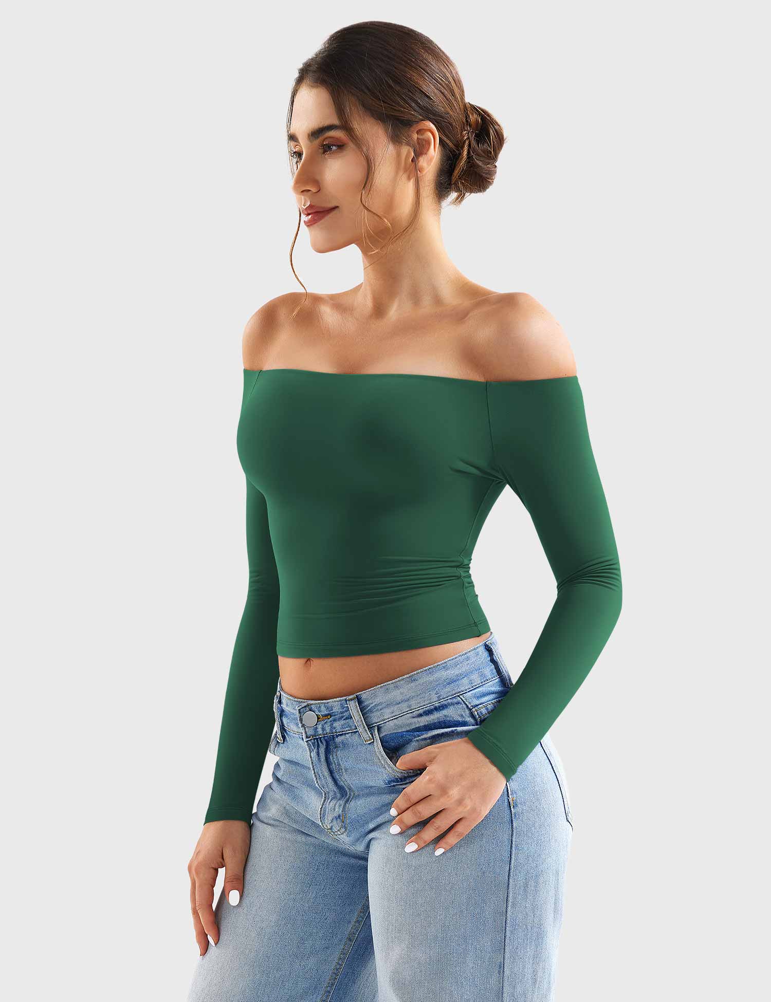 Velouré Luzlie Off Shoulder Top