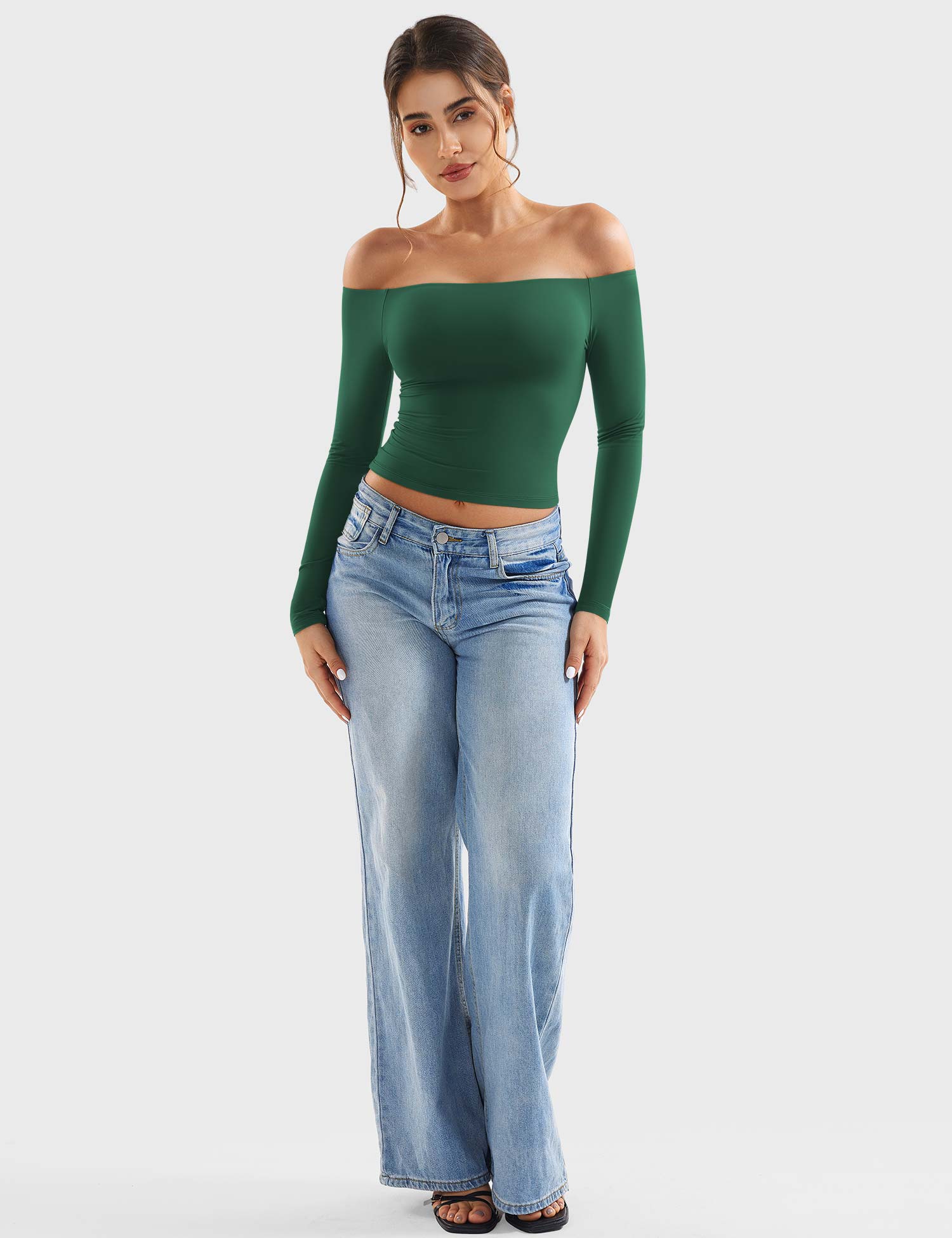 Velouré Luzlie Off Shoulder Top