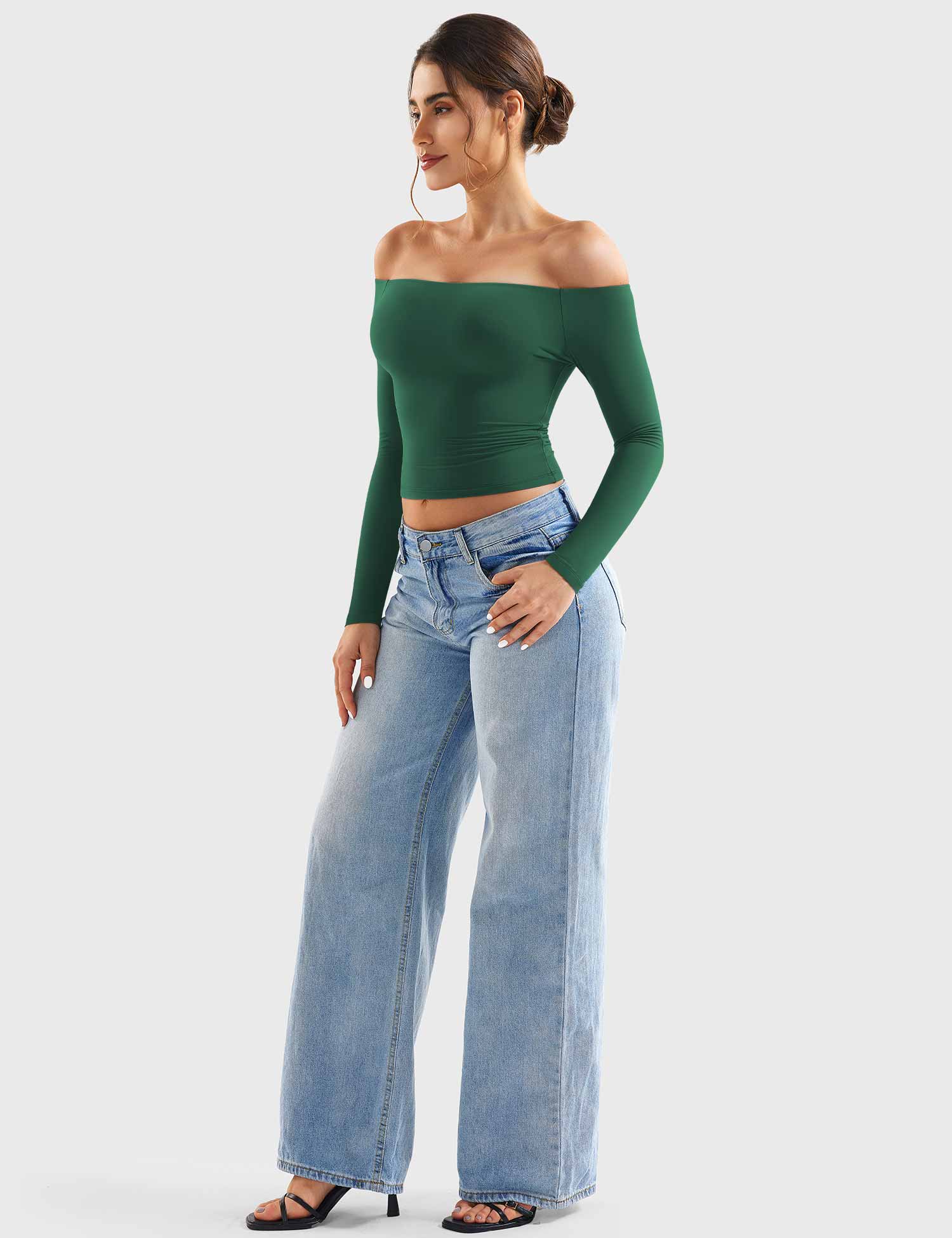 Velouré Luzlie Off Shoulder Top