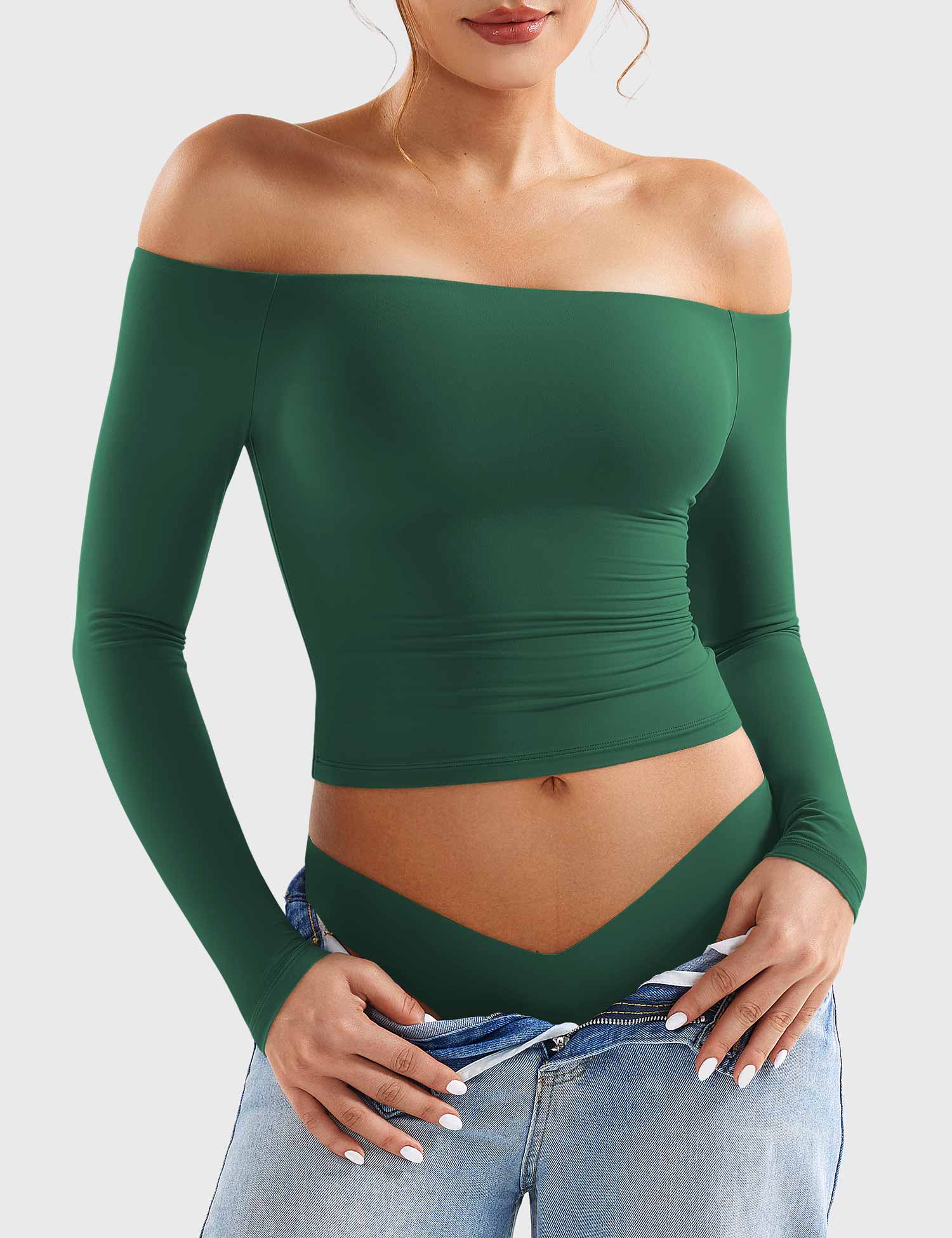 Velouré Luzlie Off Shoulder Top