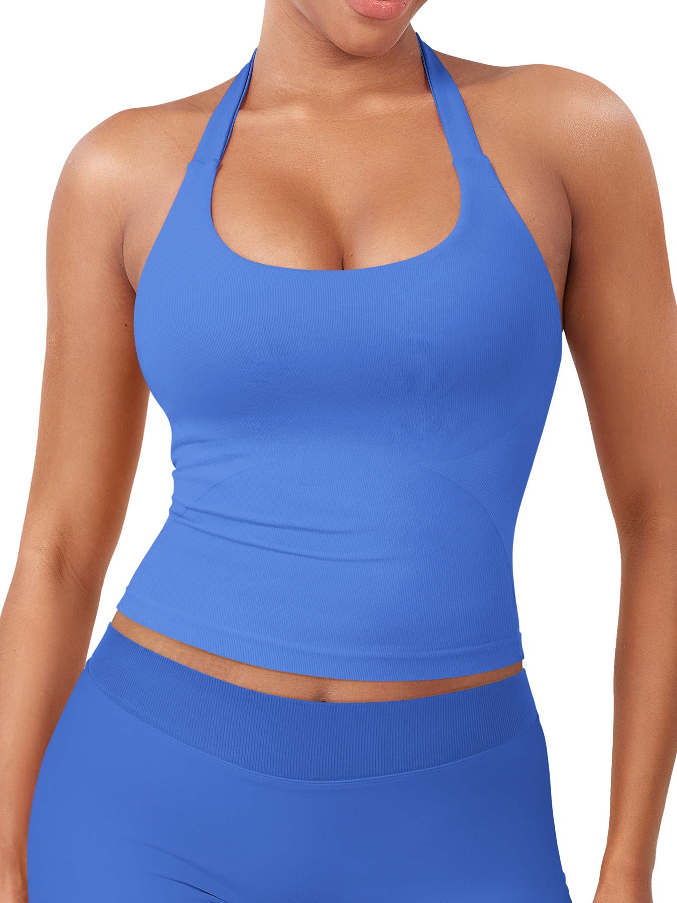 Velouré Flesil SoftHue Halter Tank
