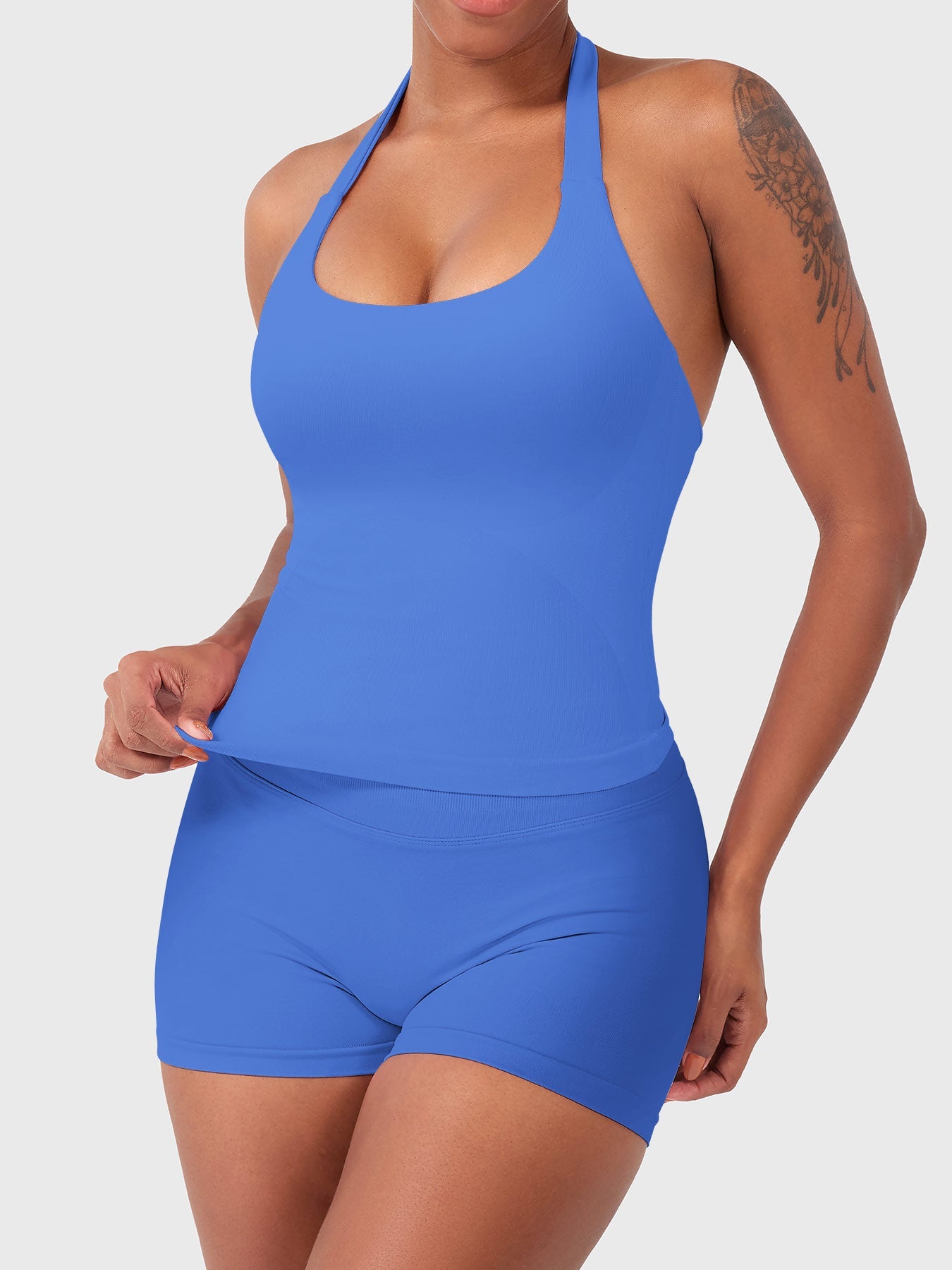 Velouré Flesil SoftHue Halter Tank