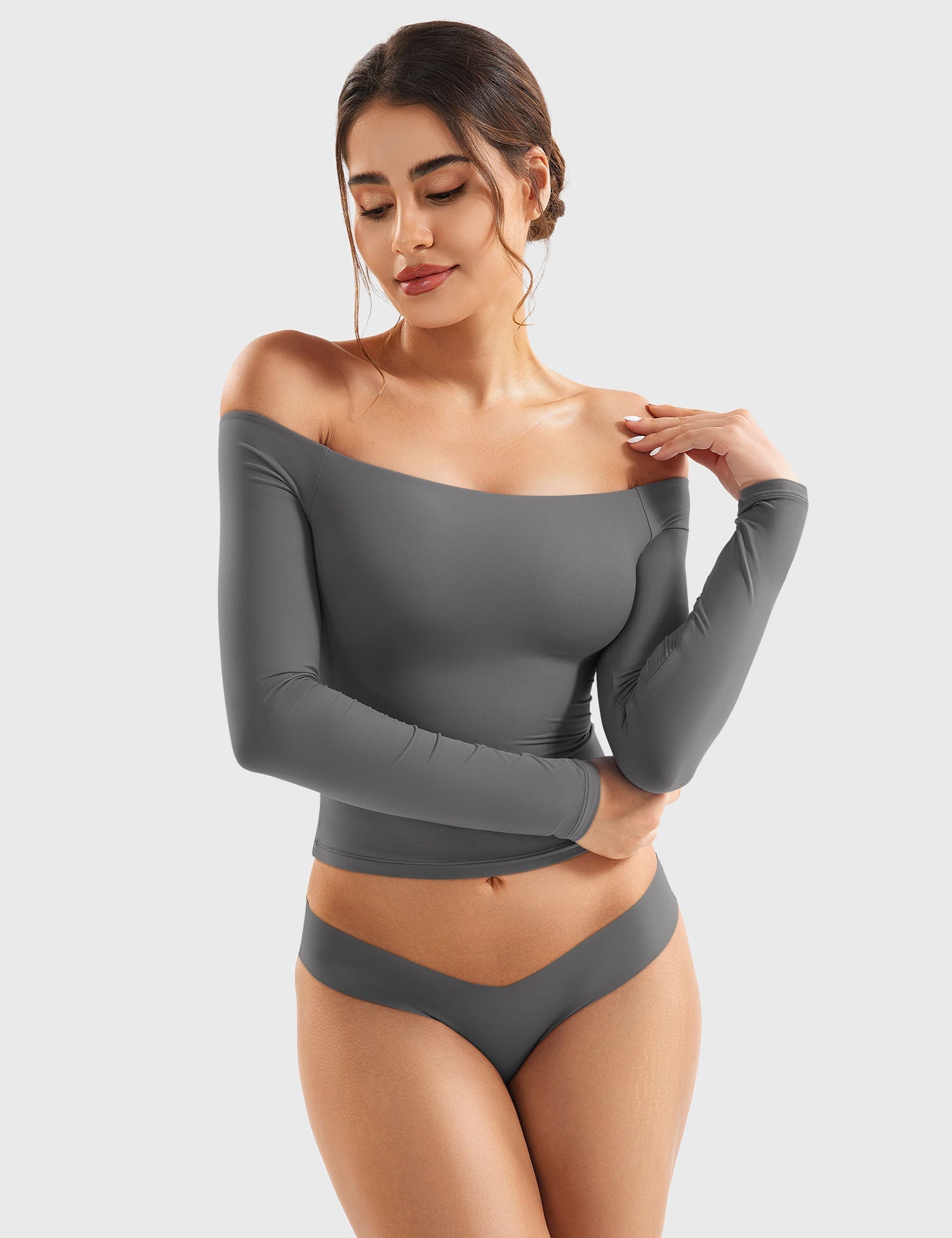 Velouré Luzlie Off Shoulder Top