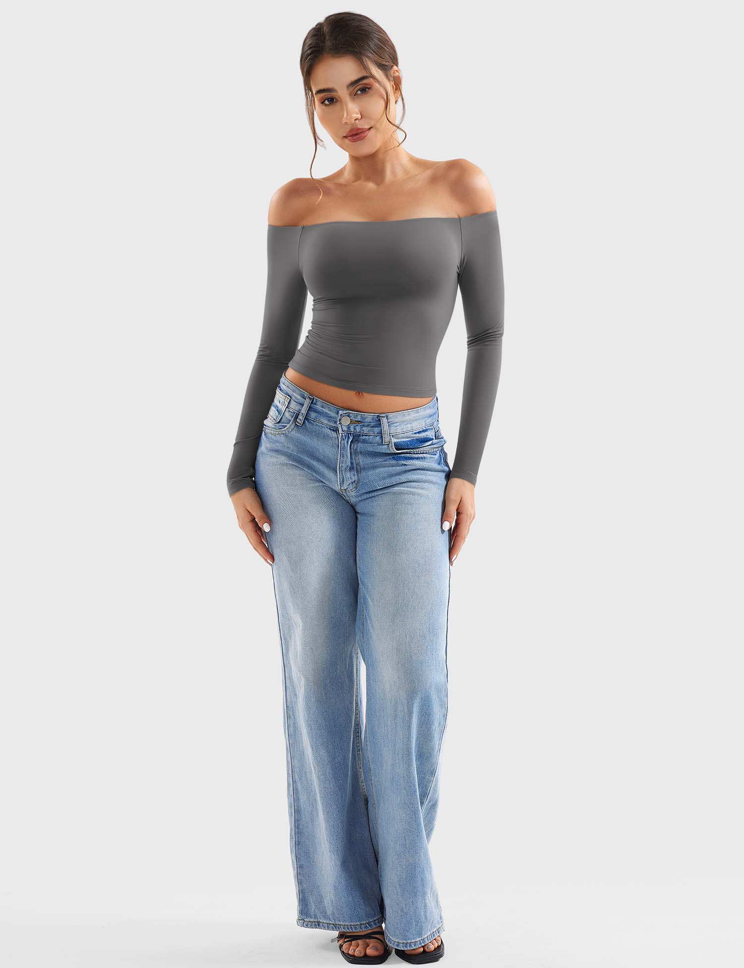 Velouré Luzlie Off Shoulder Top